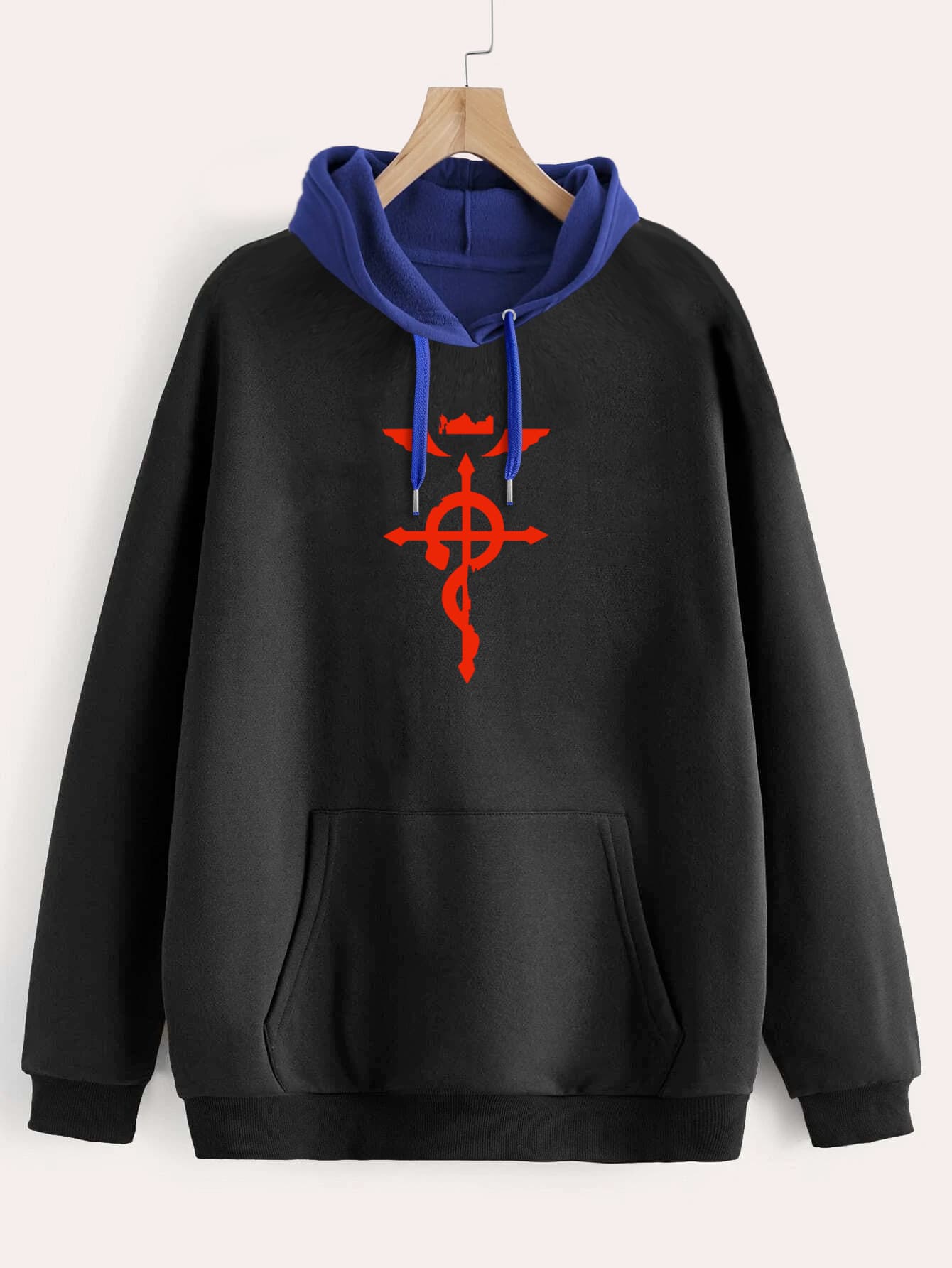 Buzo ancho hoodie Flamel Fullmetal Alchemist