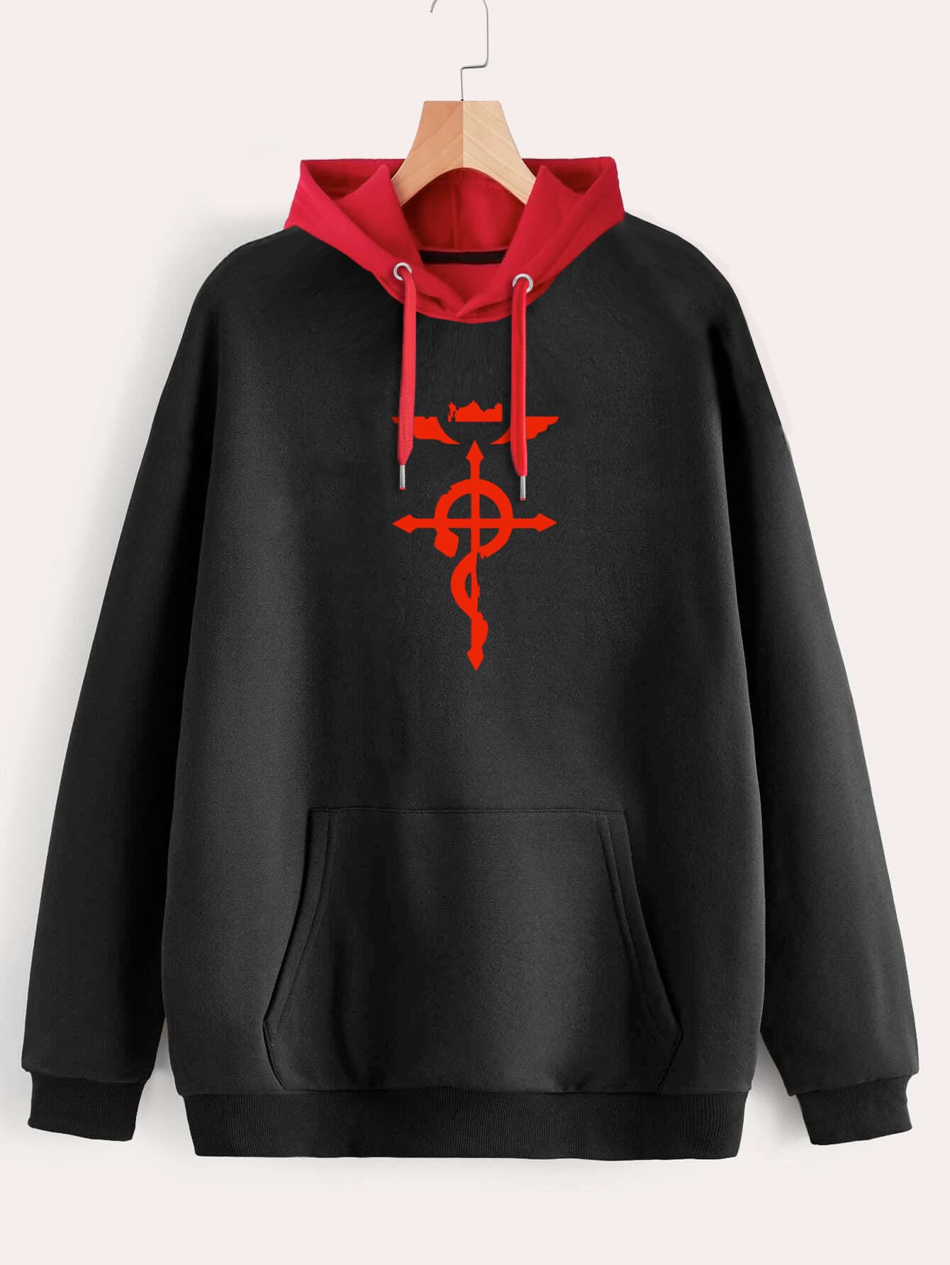 Buzo ancho hoodie Flamel Fullmetal Alchemist