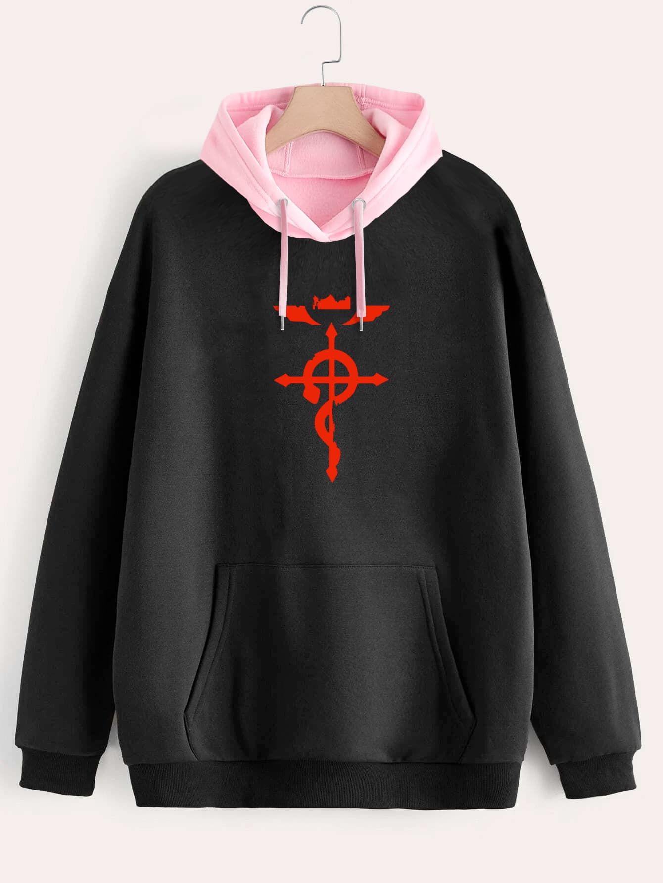 Buzo ancho hoodie Flamel Fullmetal Alchemist