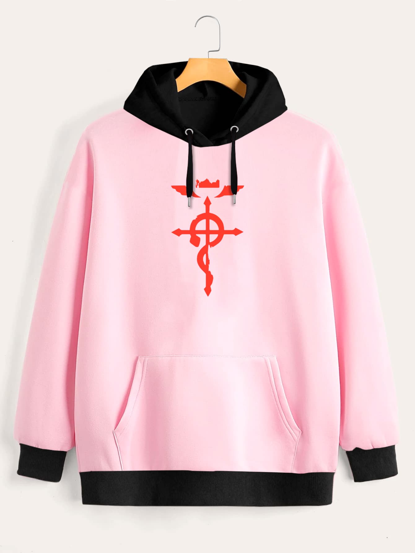 Buzo ancho hoodie Flamel Fullmetal Alchemist