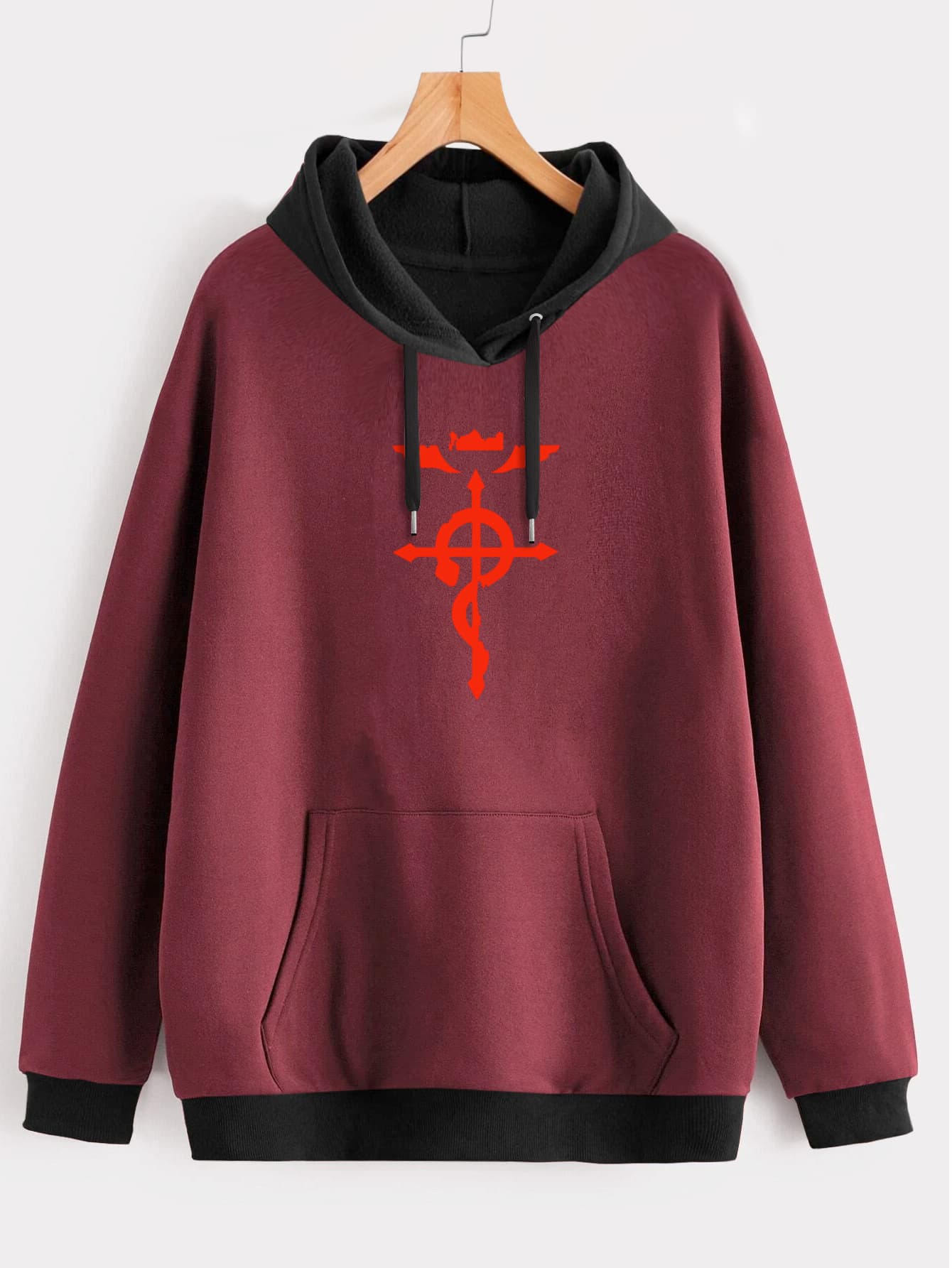 Buzo ancho hoodie Flamel Fullmetal Alchemist