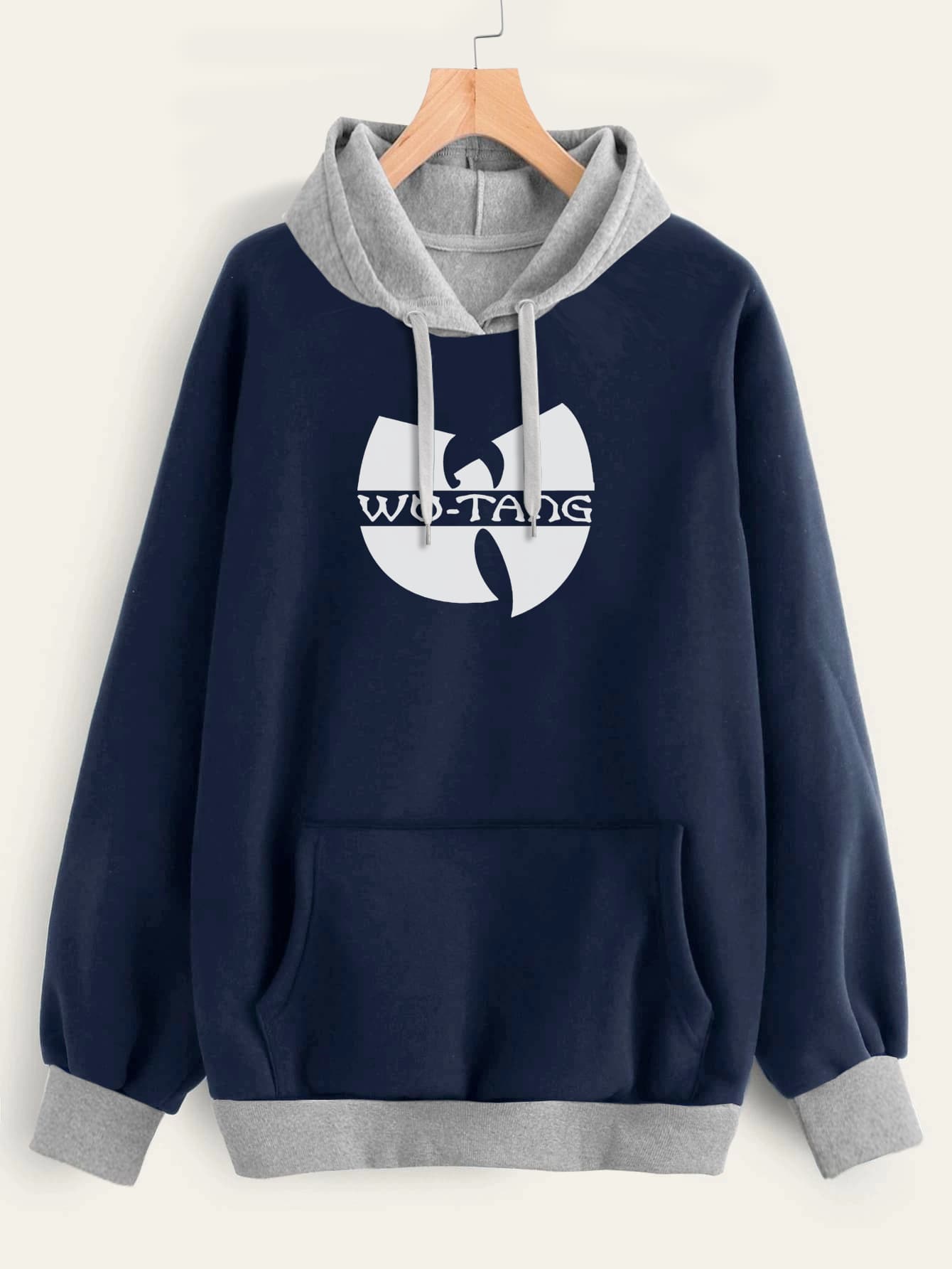 Buzo ancho hoodie Wu-Tang Clan