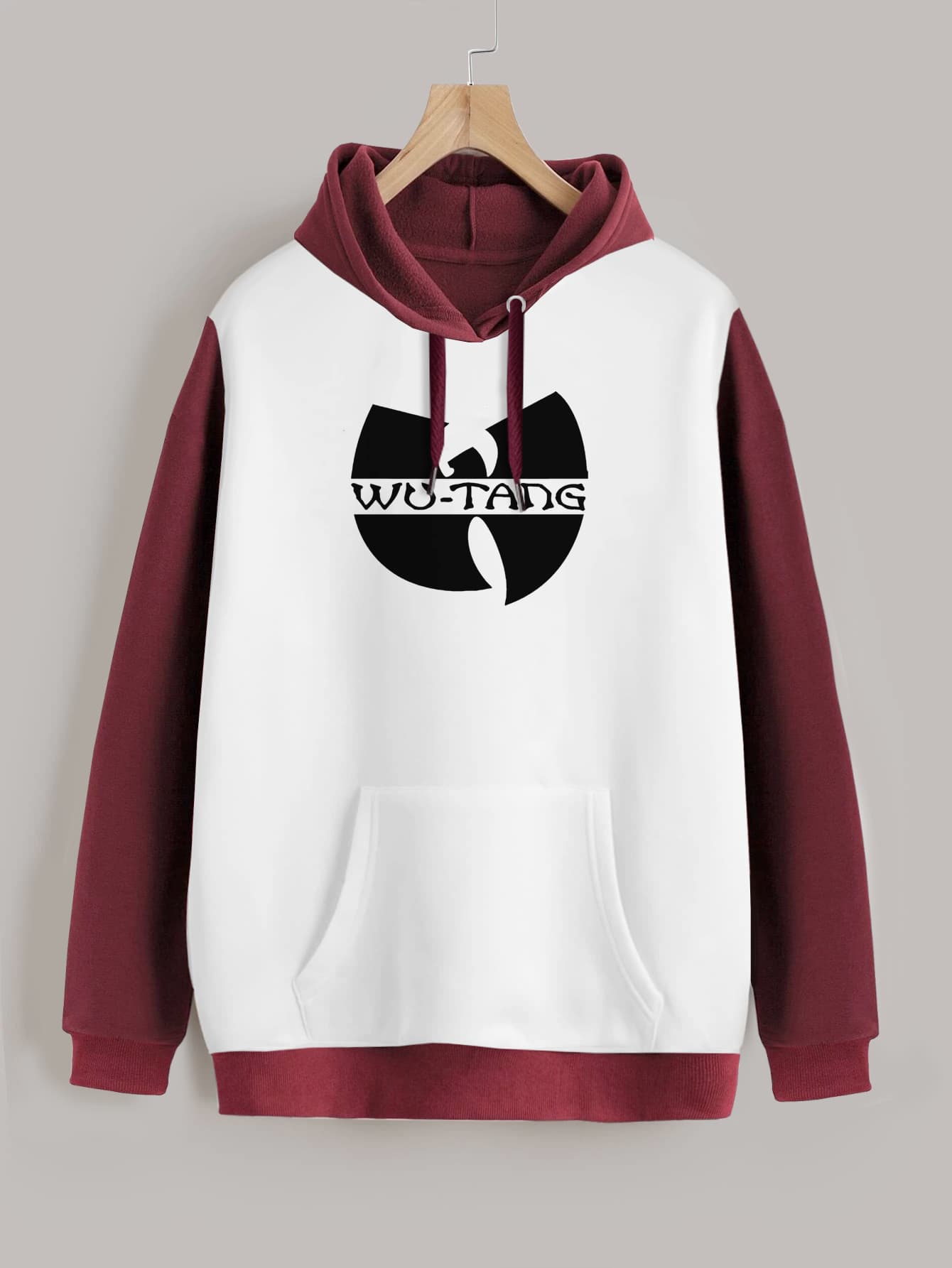 Buzo ancho hoodie Wu-Tang Clan