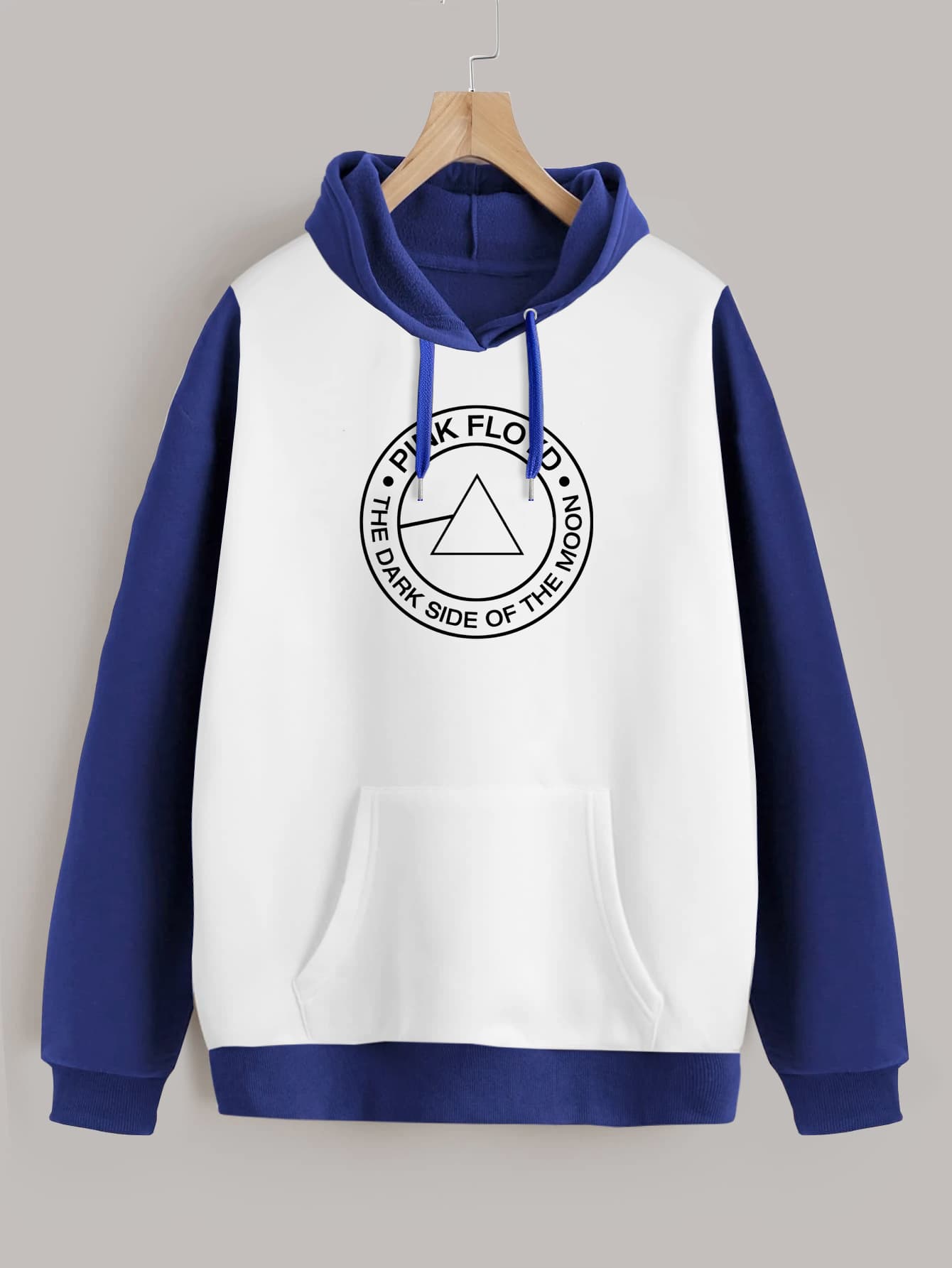 Buzo ancho hoodie Pink Floyd