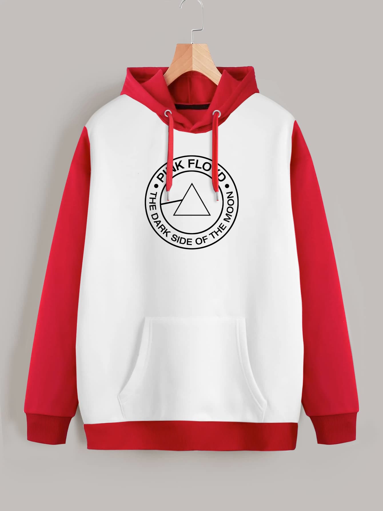 Buzo ancho hoodie Pink Floyd