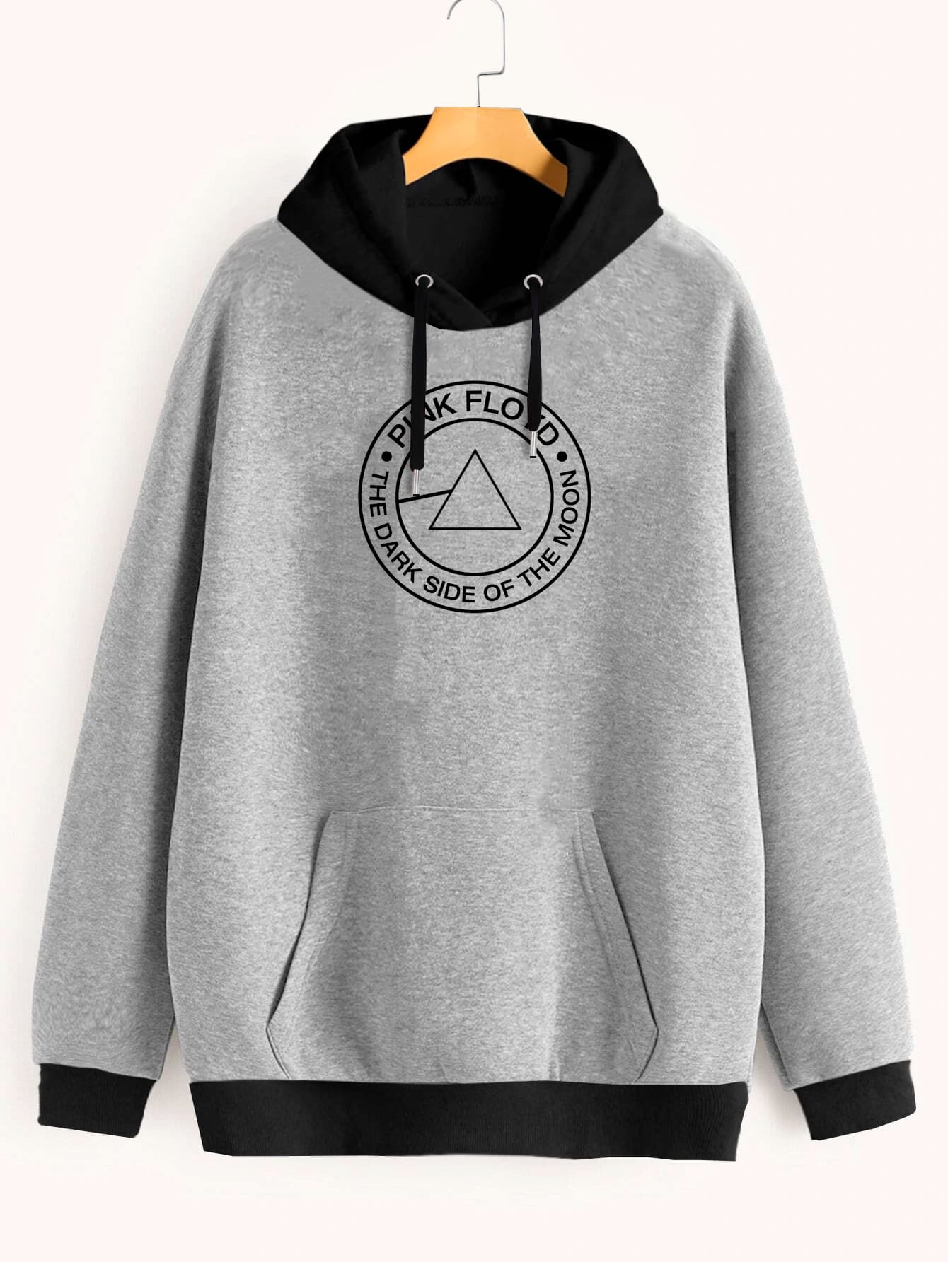 Buzo ancho hoodie Pink Floyd