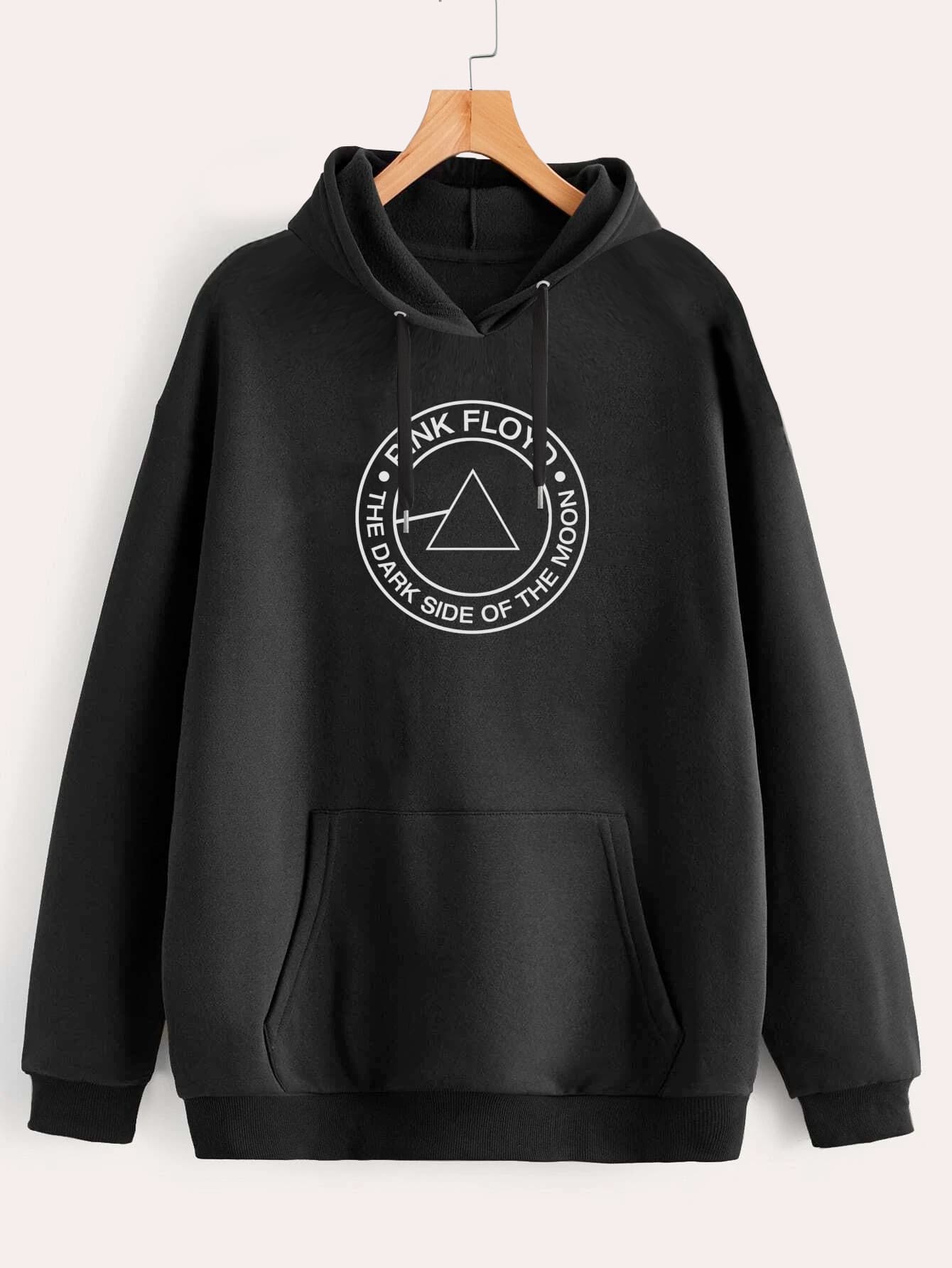 Buzo ancho hoodie Pink Floyd