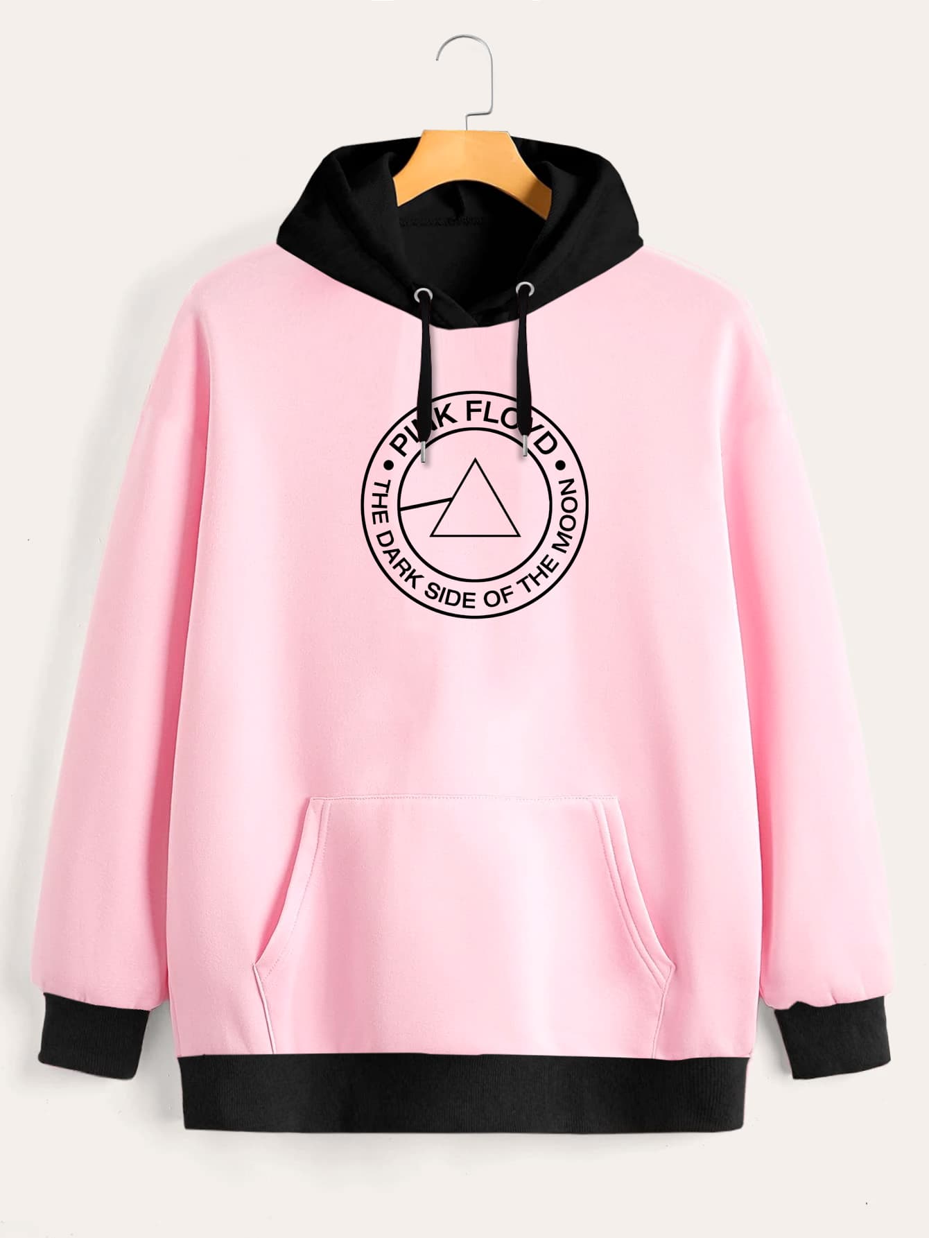 Buzo ancho hoodie Pink Floyd