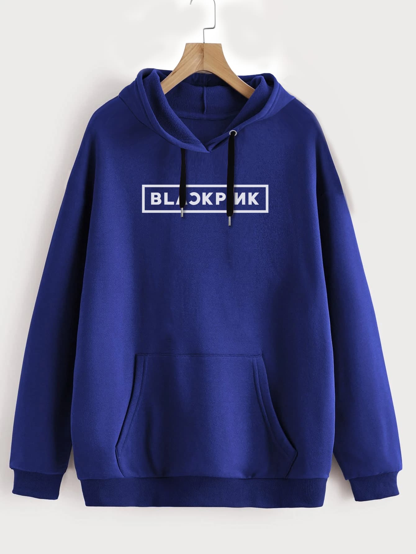 Buzo ancho hoodie Blackpink