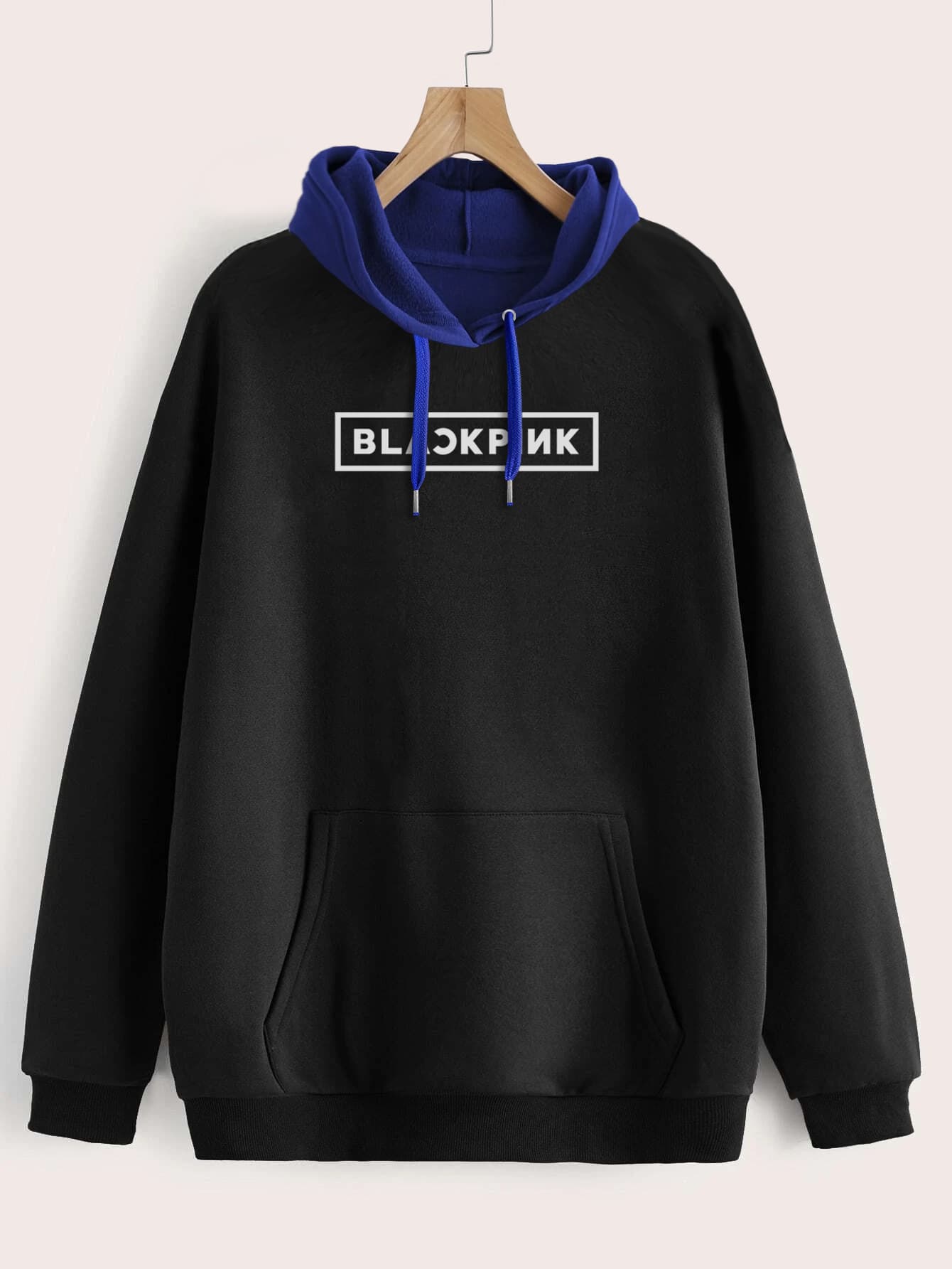 Buzo ancho hoodie Blackpink