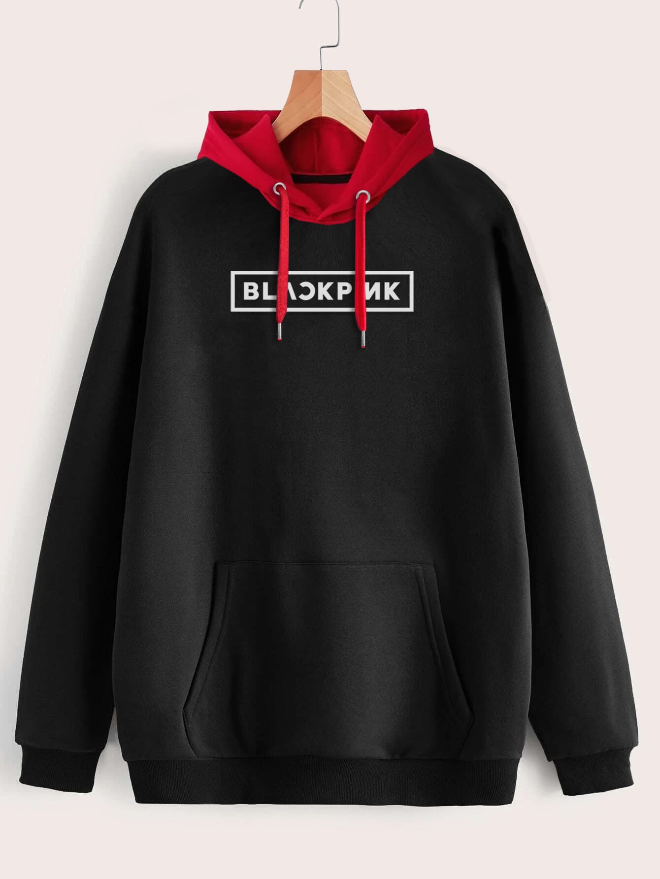 Buzo ancho hoodie Blackpink