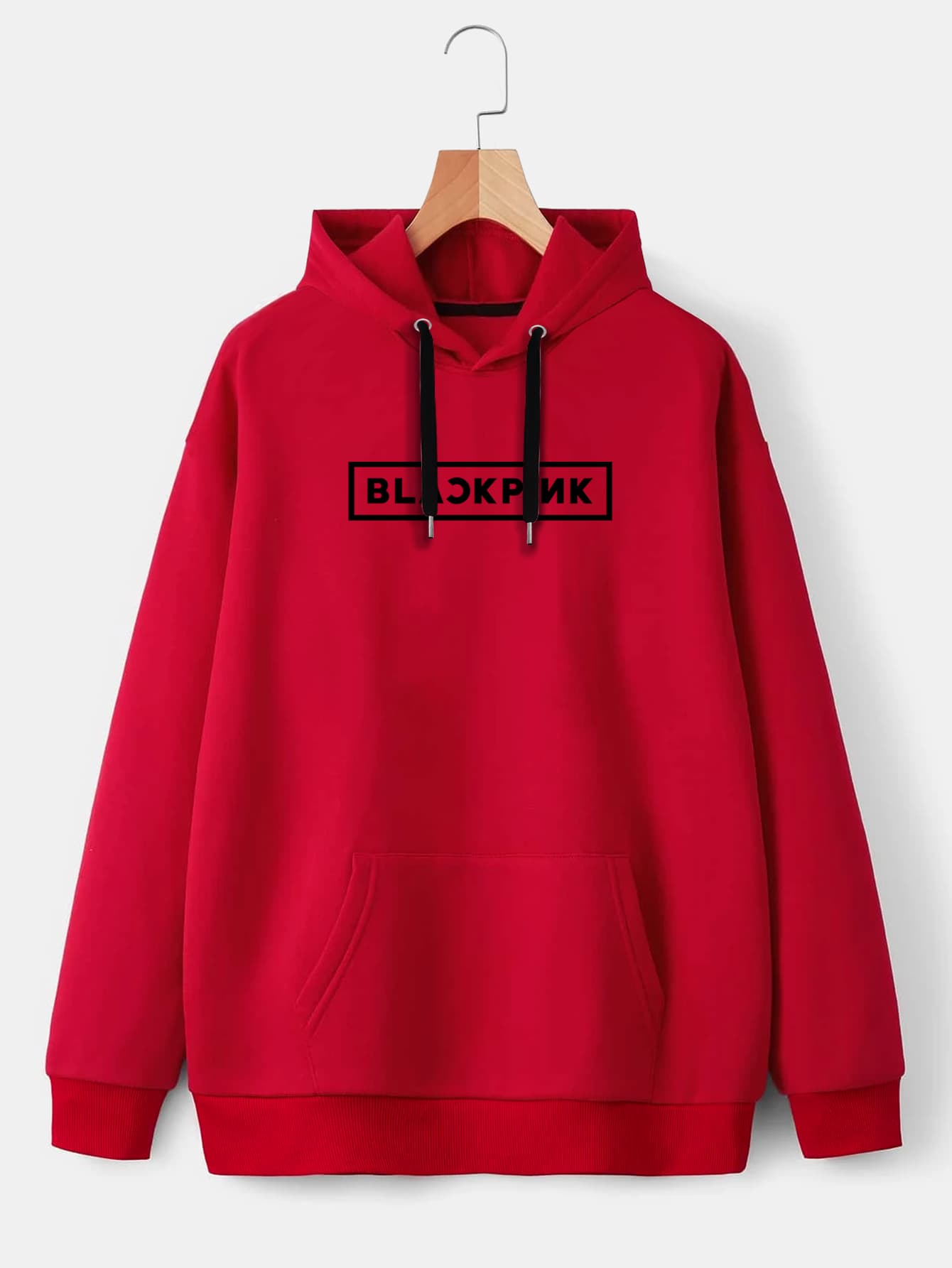 Buzo ancho hoodie Blackpink