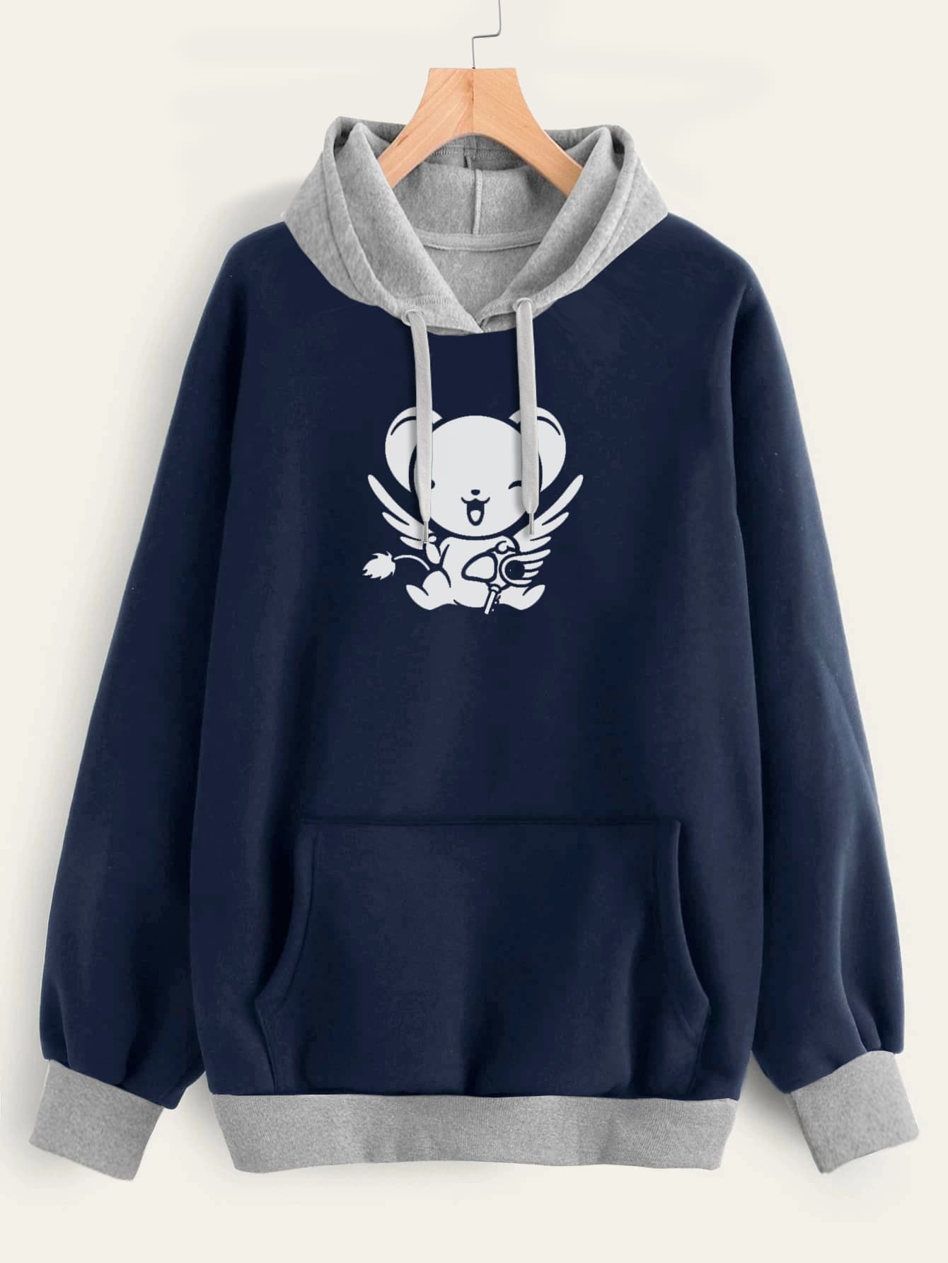 Buzo ancho hoodie Kero