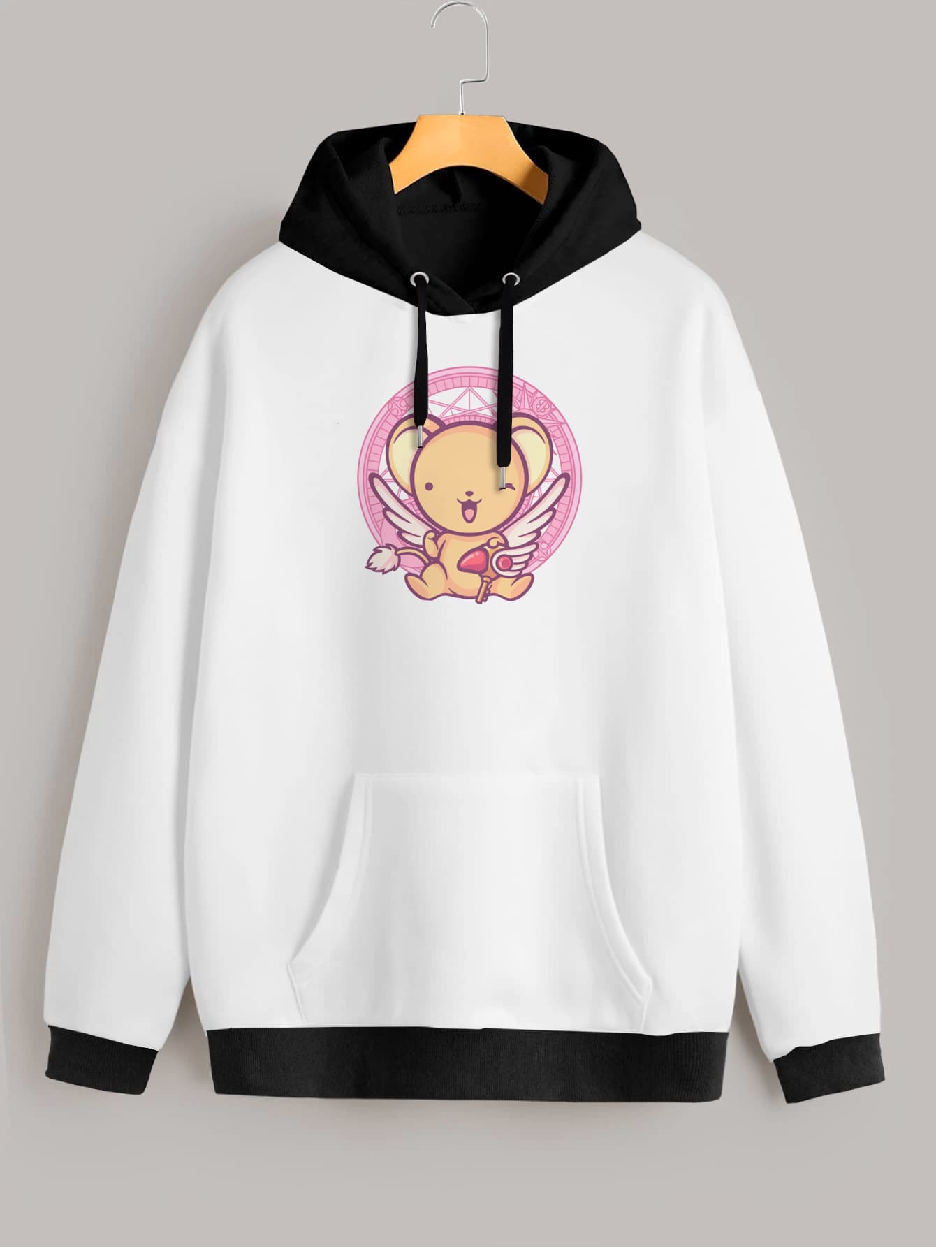Buzo ancho hoodie Kero