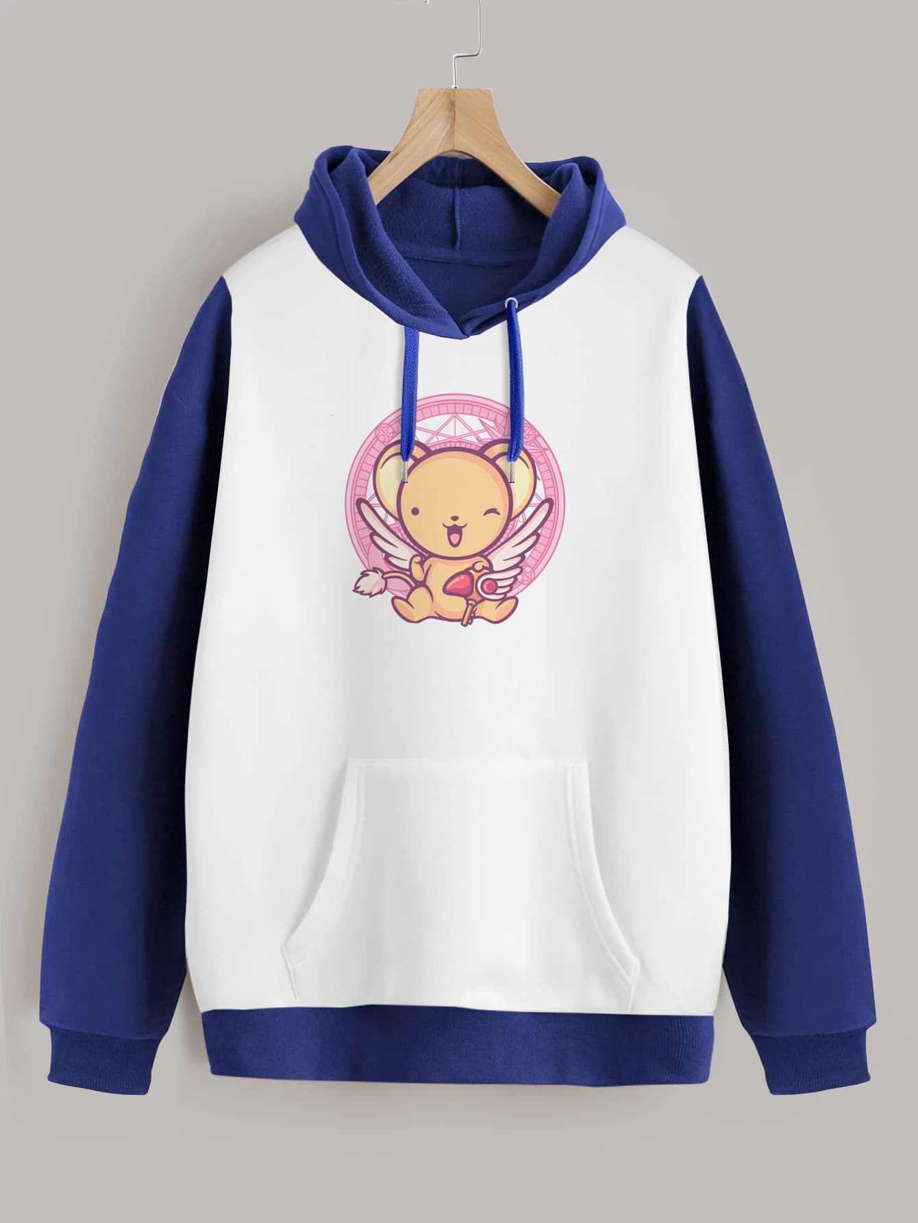 Buzo ancho hoodie Kero