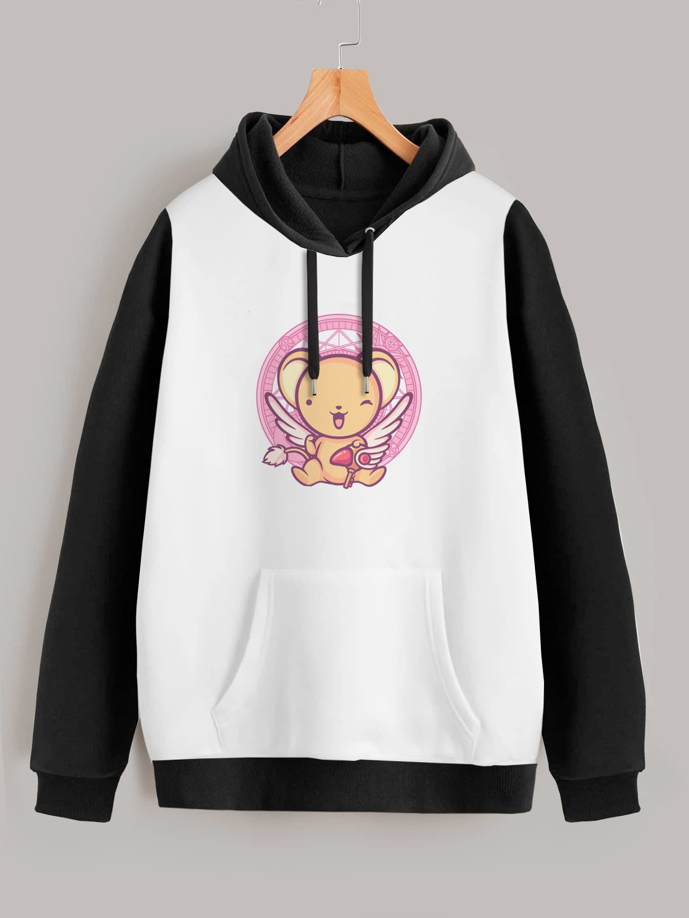 Buzo ancho hoodie Kero
