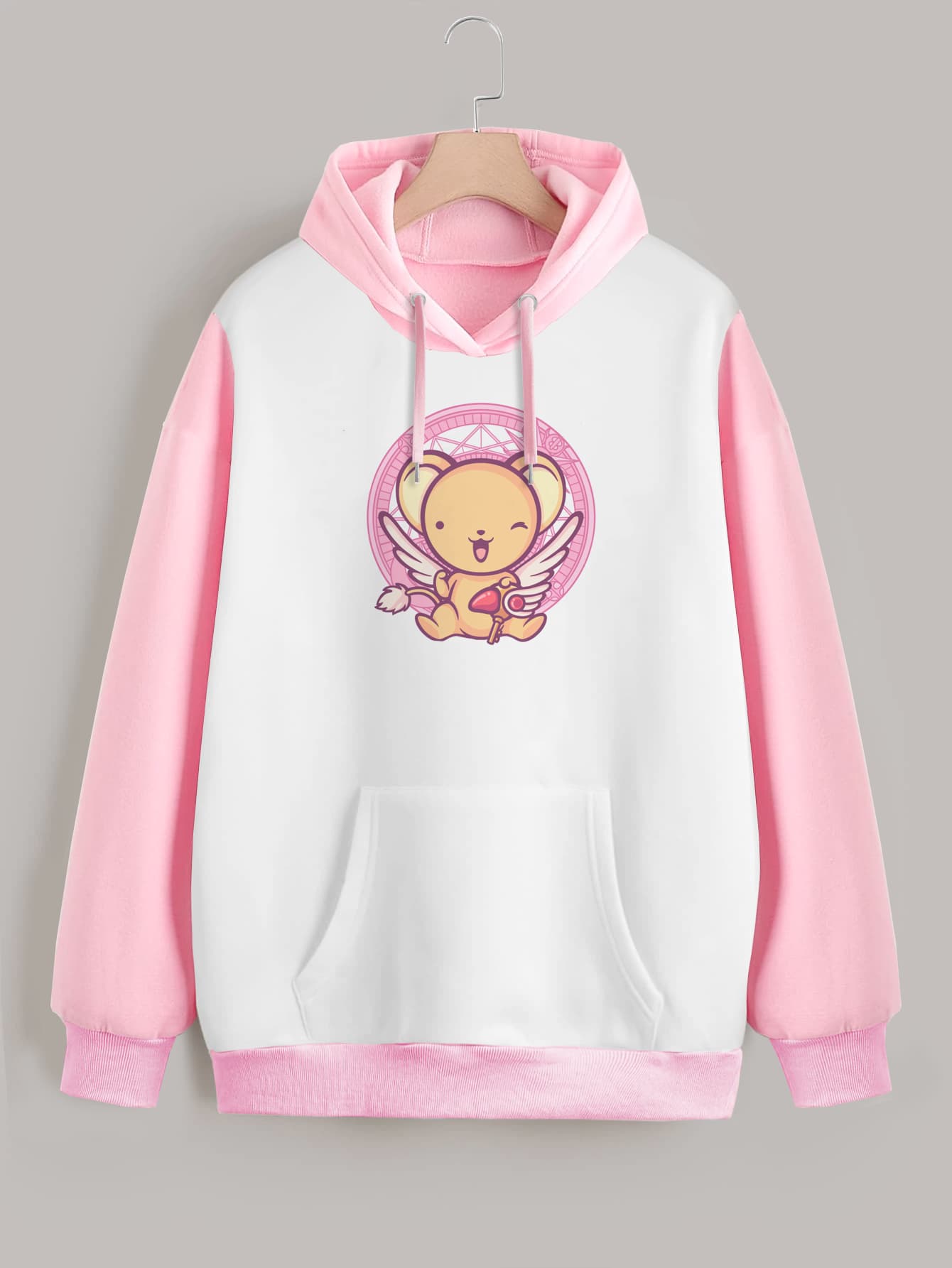 Buzo ancho hoodie Kero