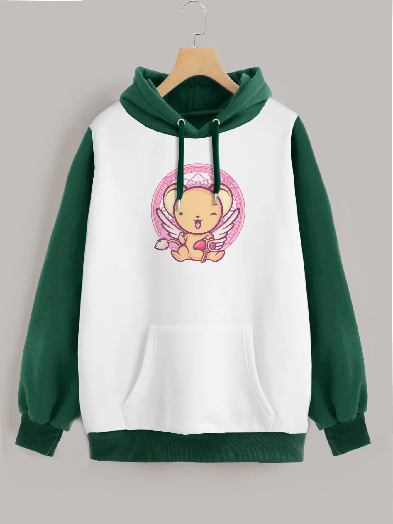 Buzo ancho hoodie Kero