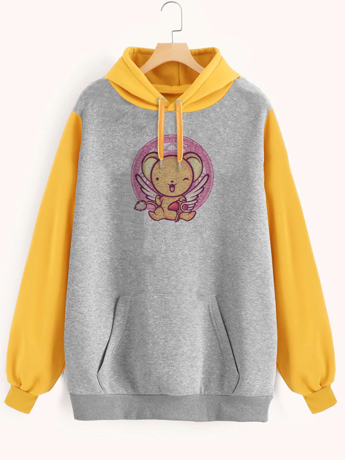 Buzo ancho hoodie Kero