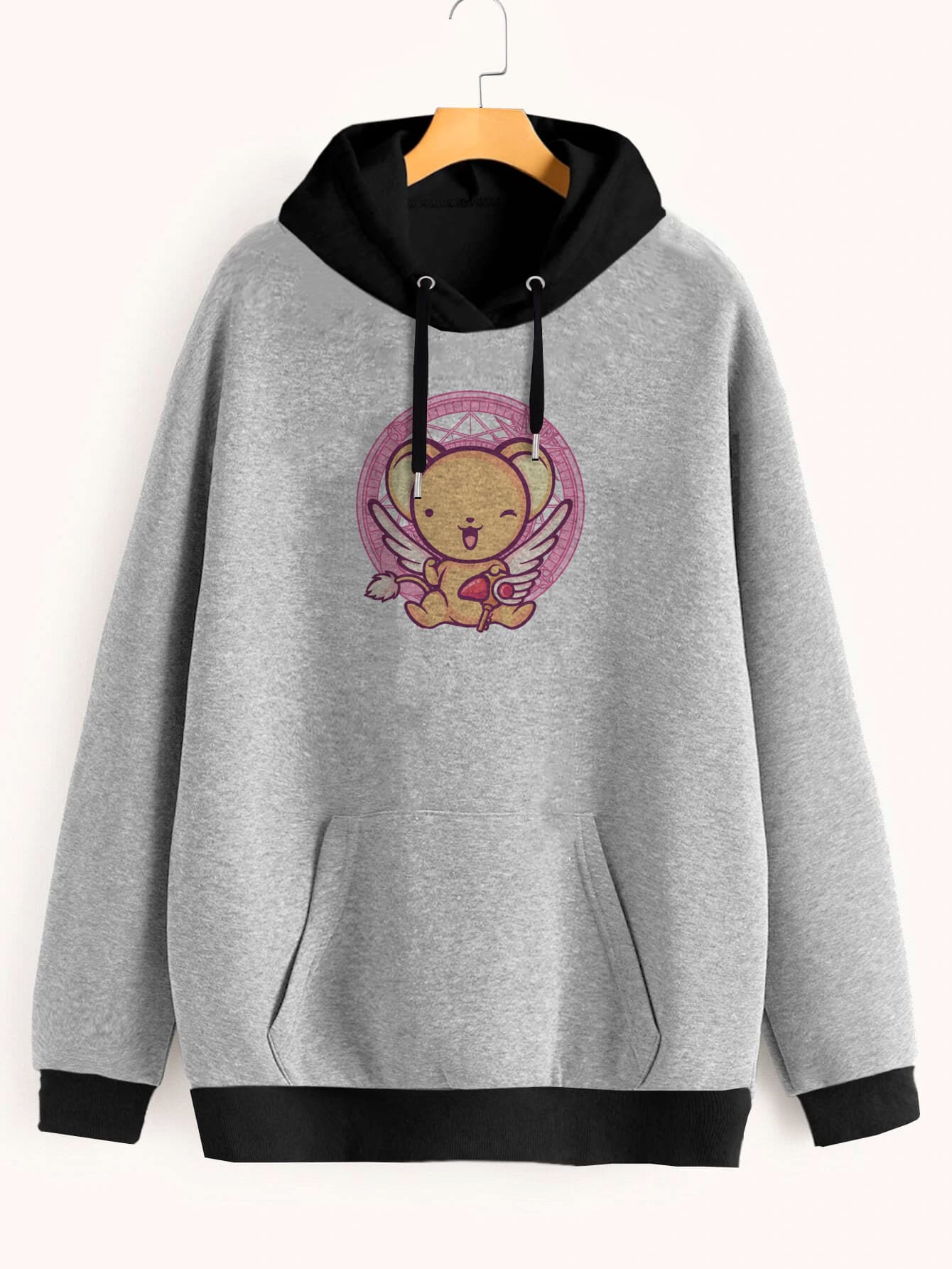 Buzo ancho hoodie Kero