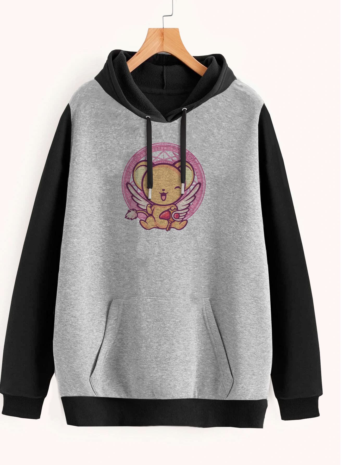 Buzo ancho hoodie Kero