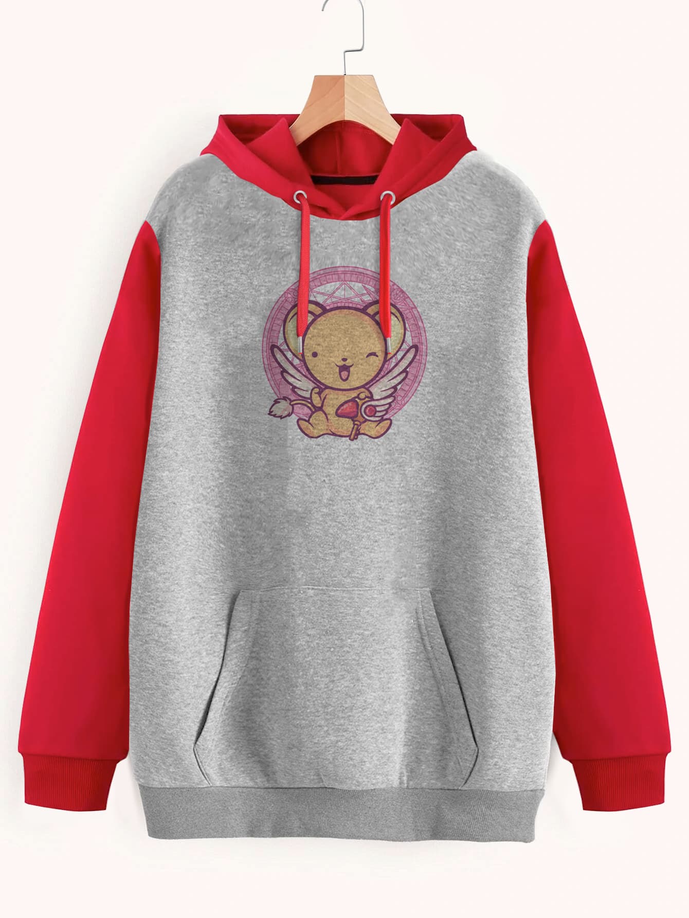 Buzo ancho hoodie Kero