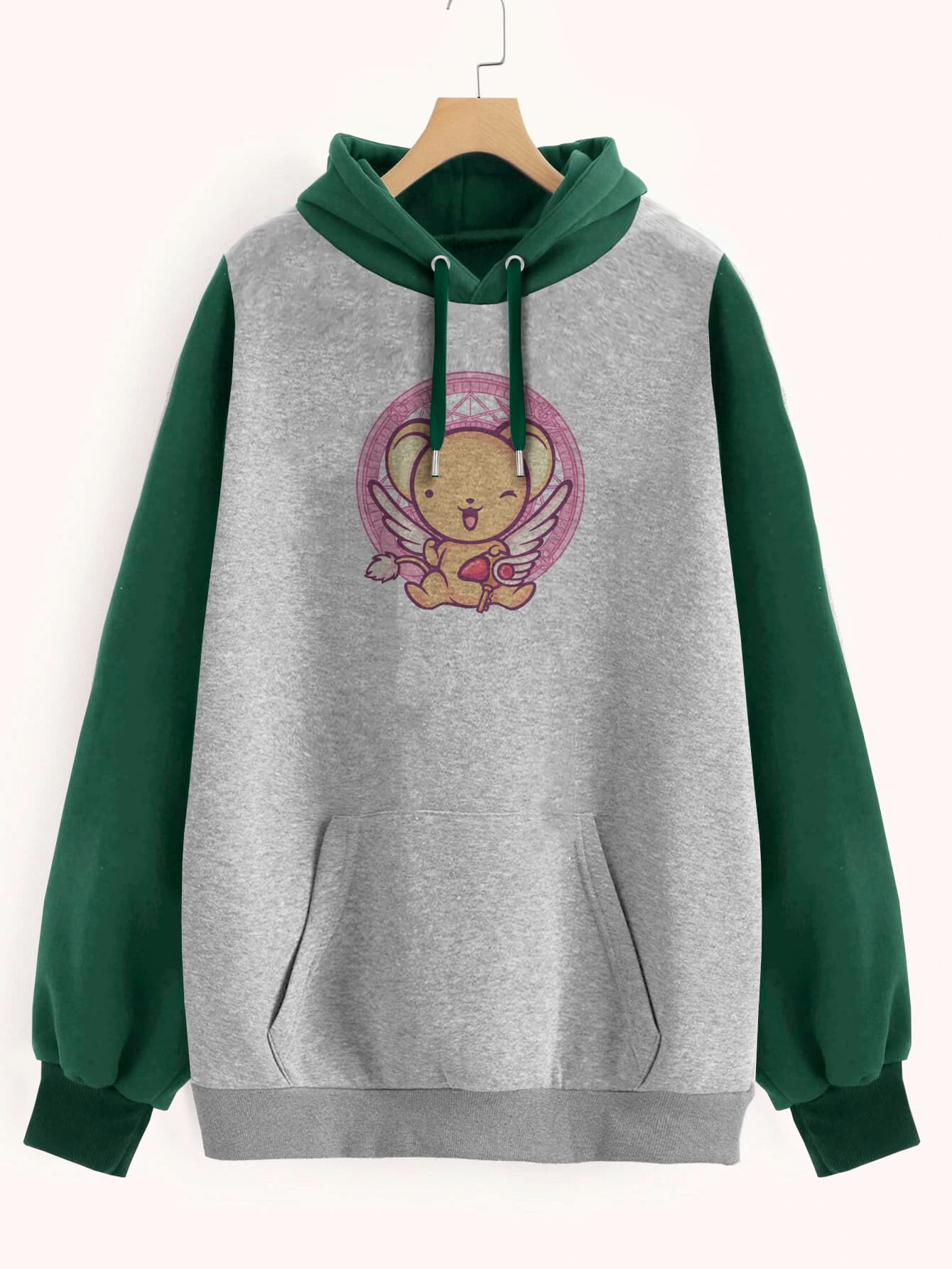 Buzo ancho hoodie Kero