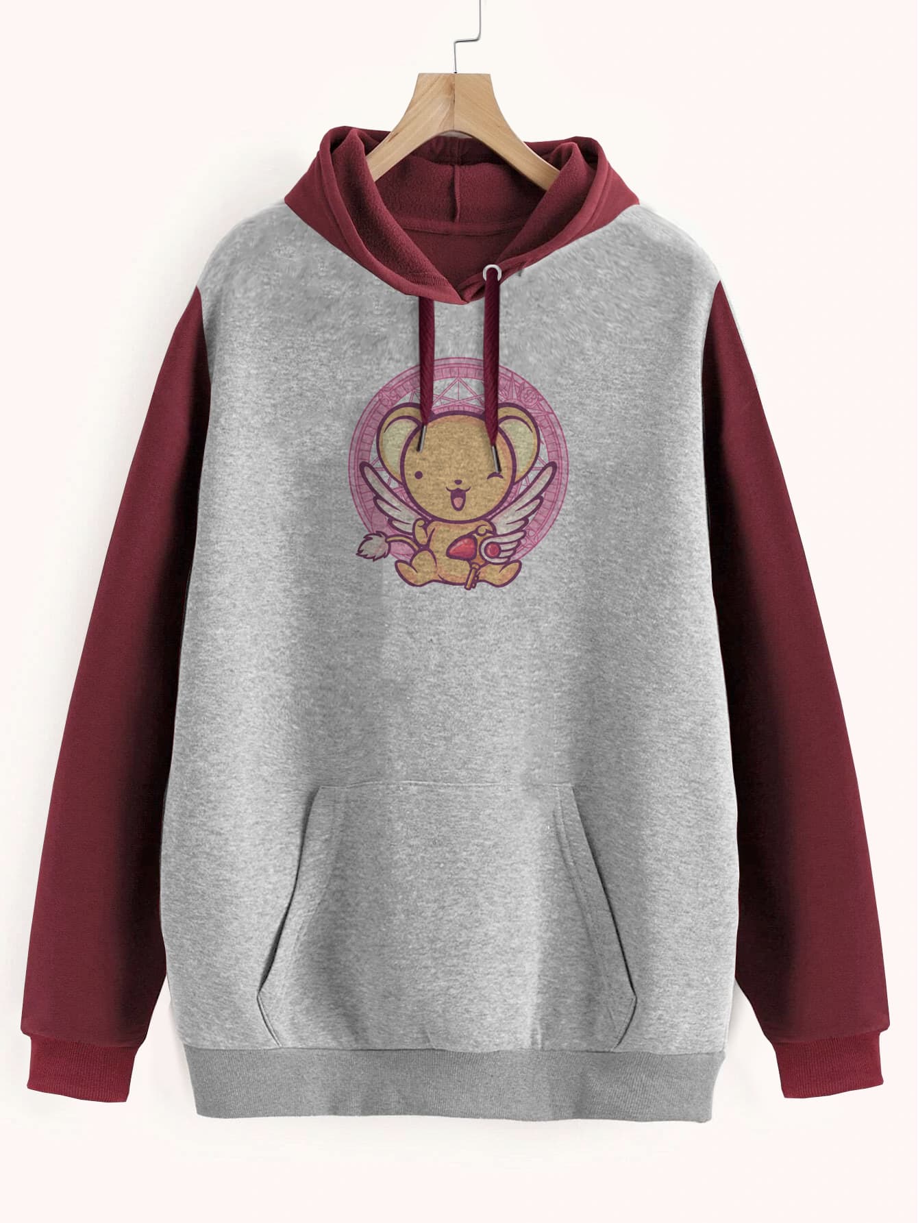 Buzo ancho hoodie Kero
