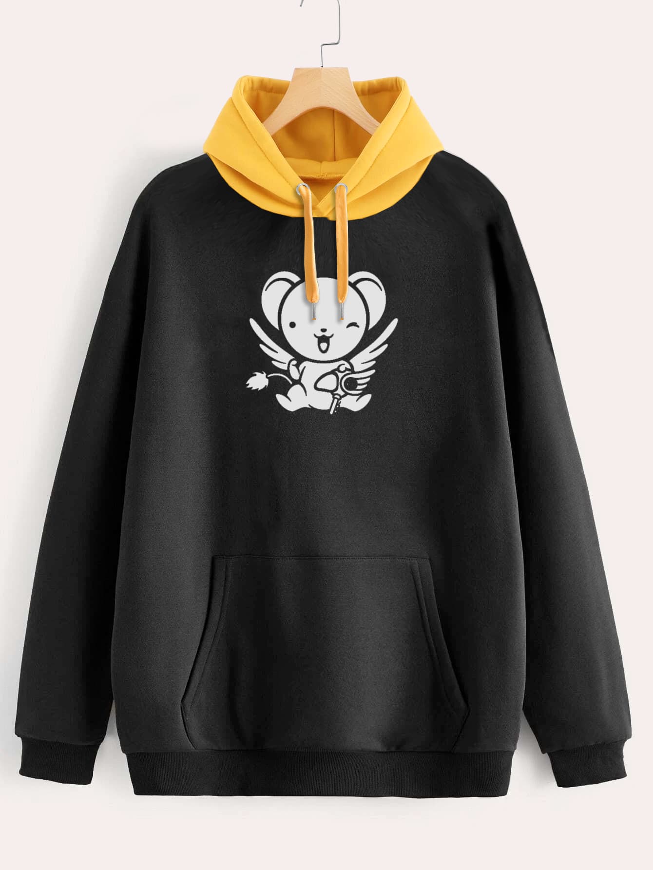 Buzo ancho hoodie Kero