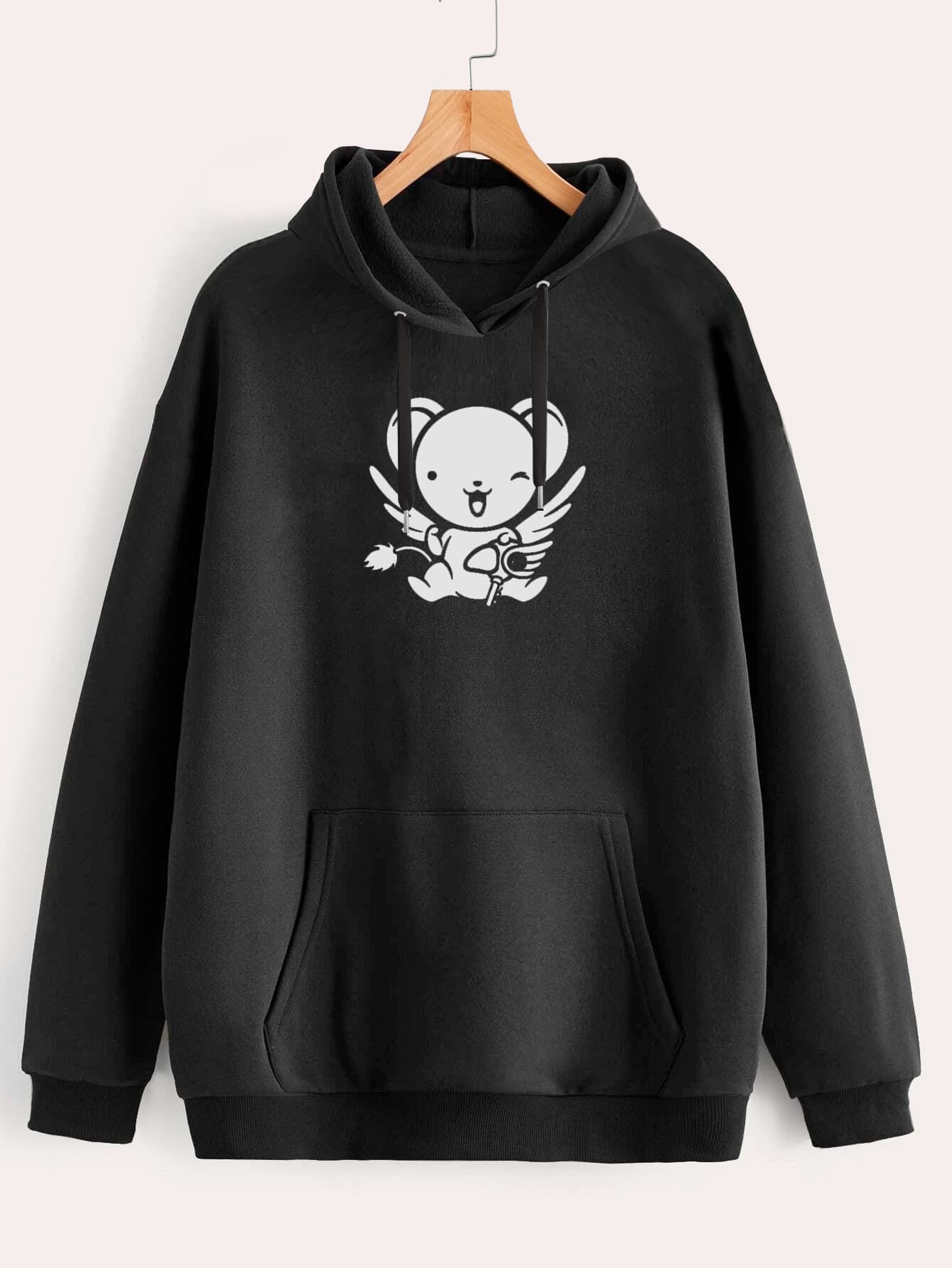 Buzo ancho hoodie Kero