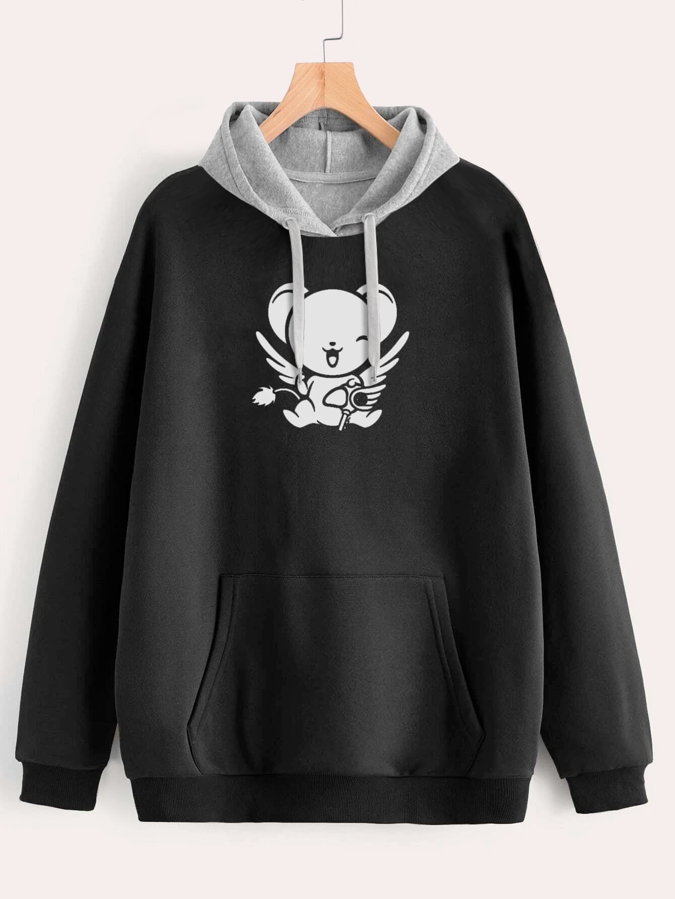 Buzo ancho hoodie Kero