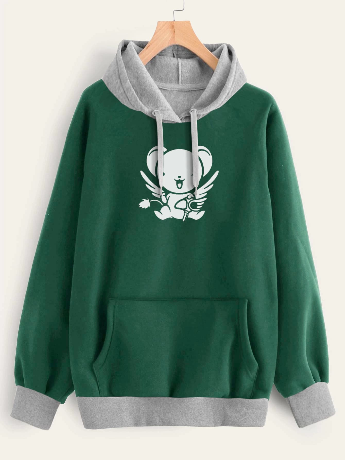 Buzo ancho hoodie Kero