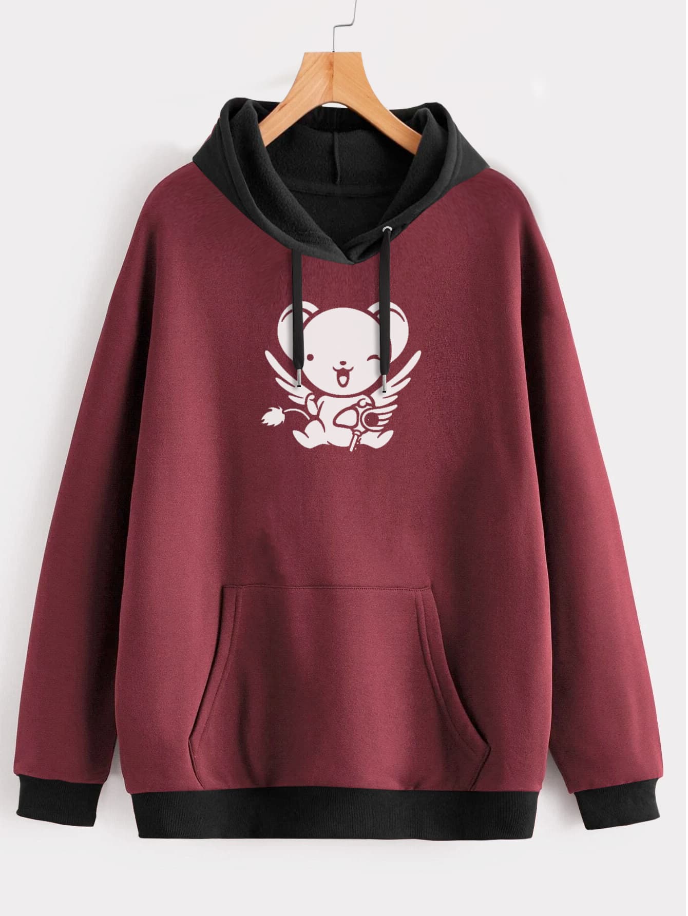 Buzo ancho hoodie Kero