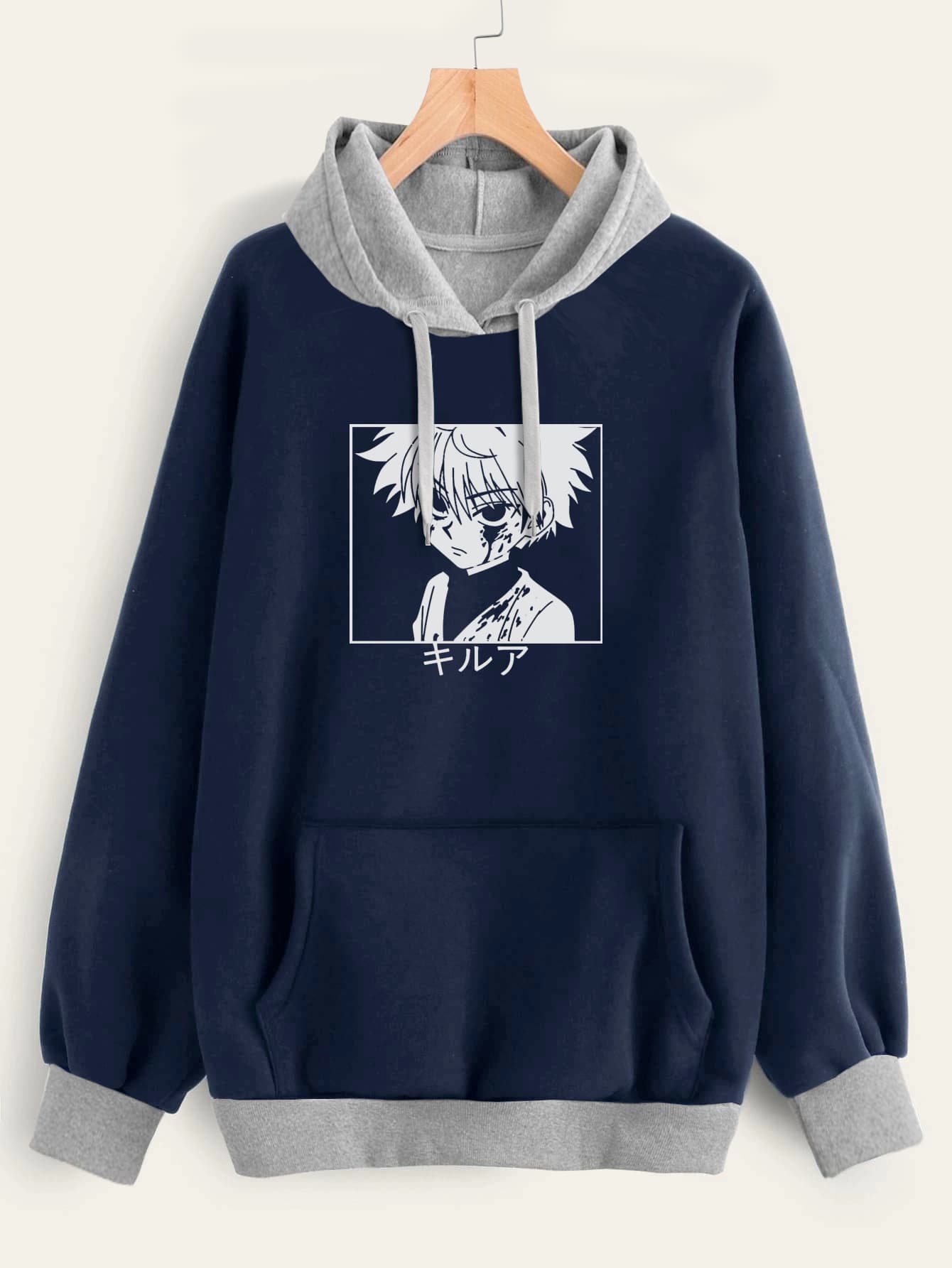 Buzo ancho hoodie Killua Zoldyck