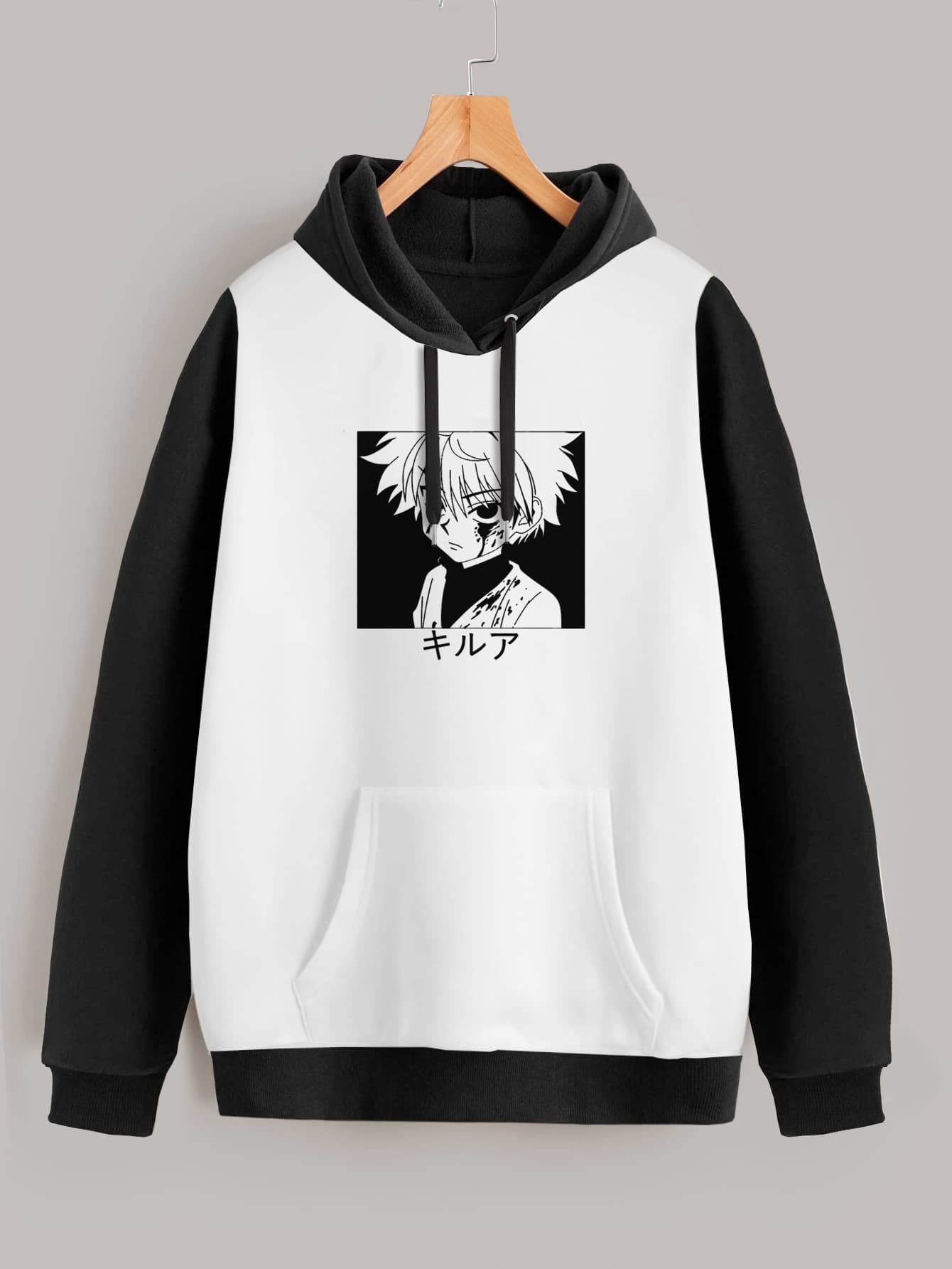 Buzo ancho hoodie Killua Zoldyck