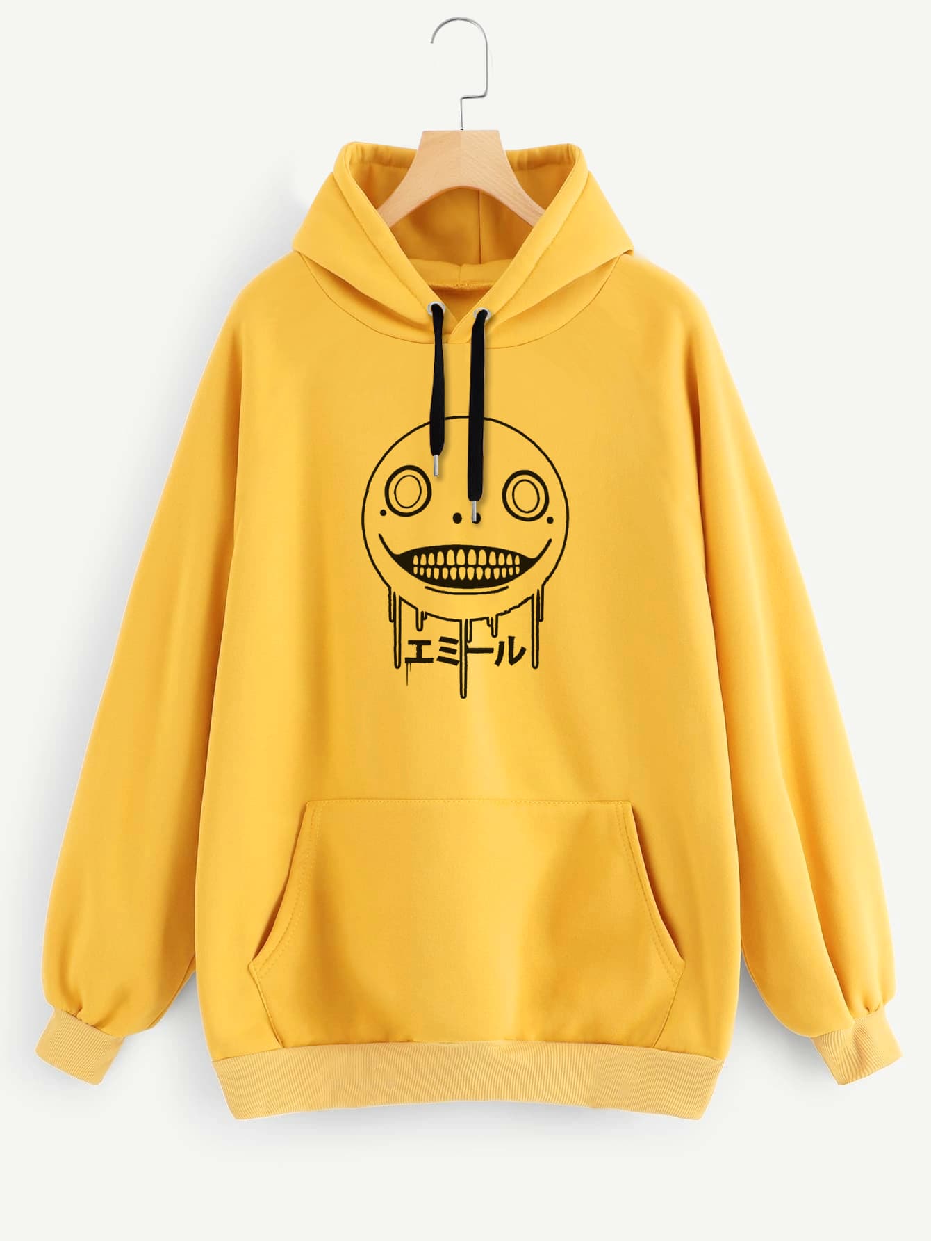 Buzo ancho hoodie Emil Nier Automata
