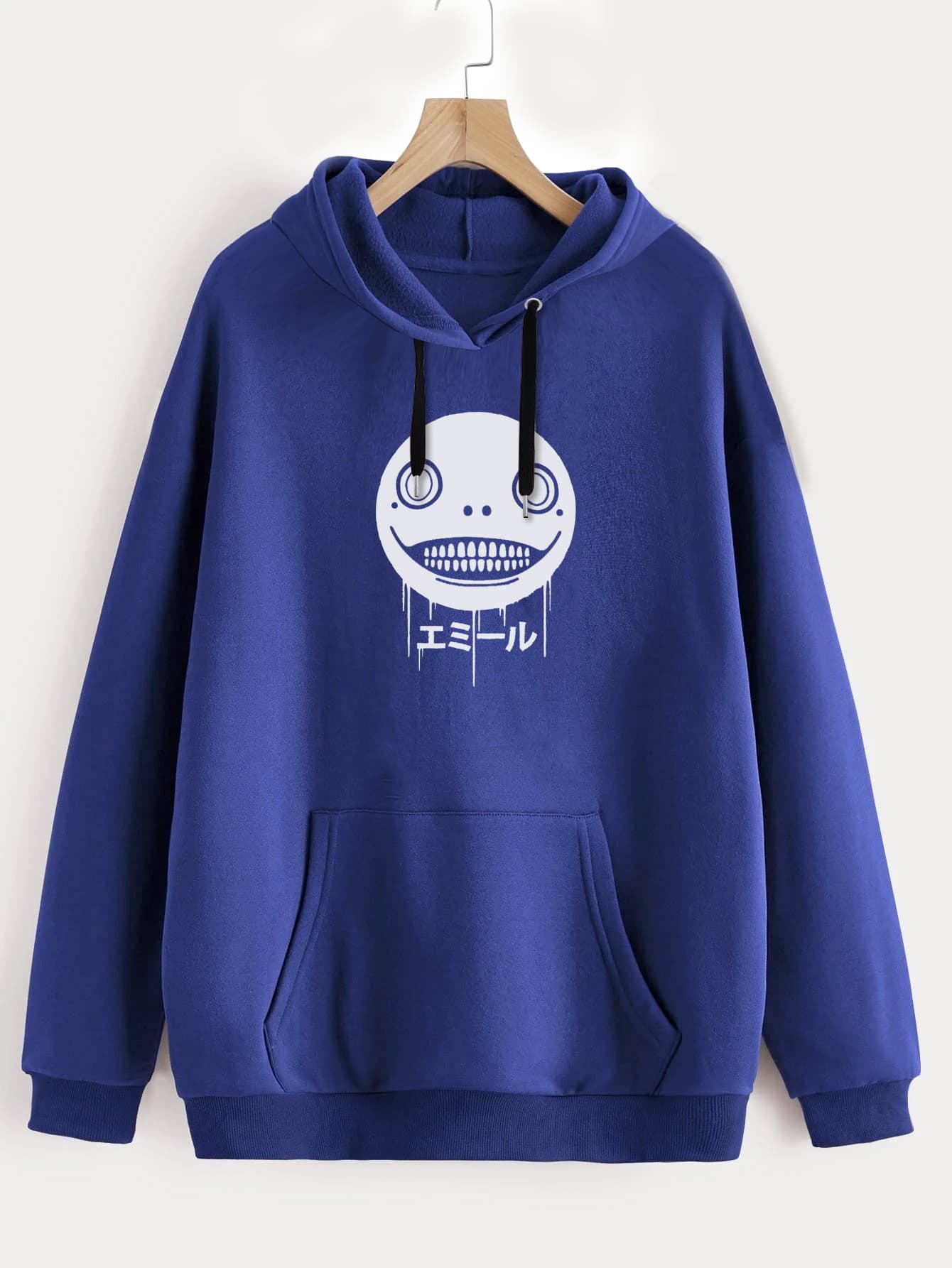 Buzo ancho hoodie Emil Nier Automata
