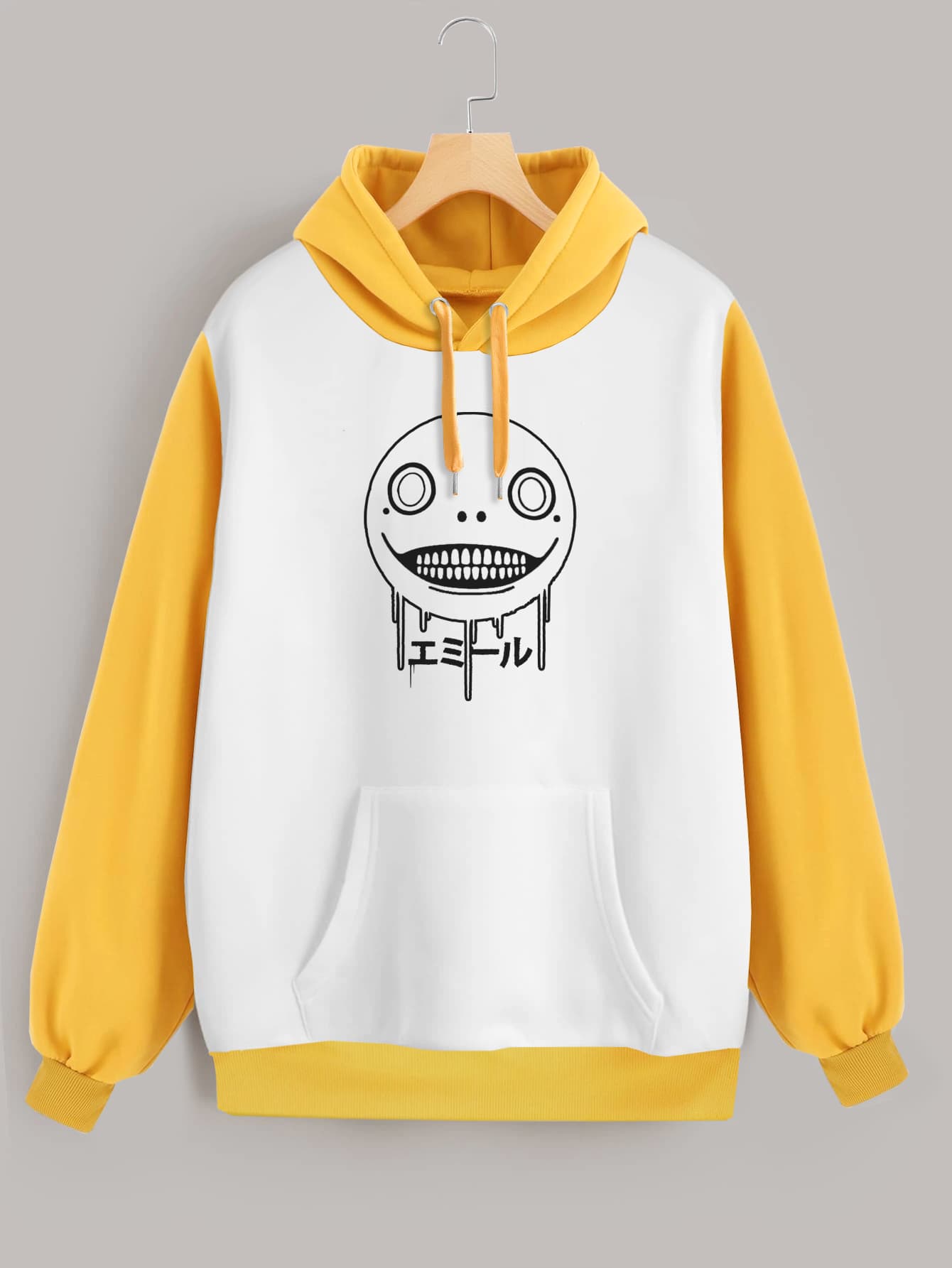 Buzo ancho hoodie Emil Nier Automata