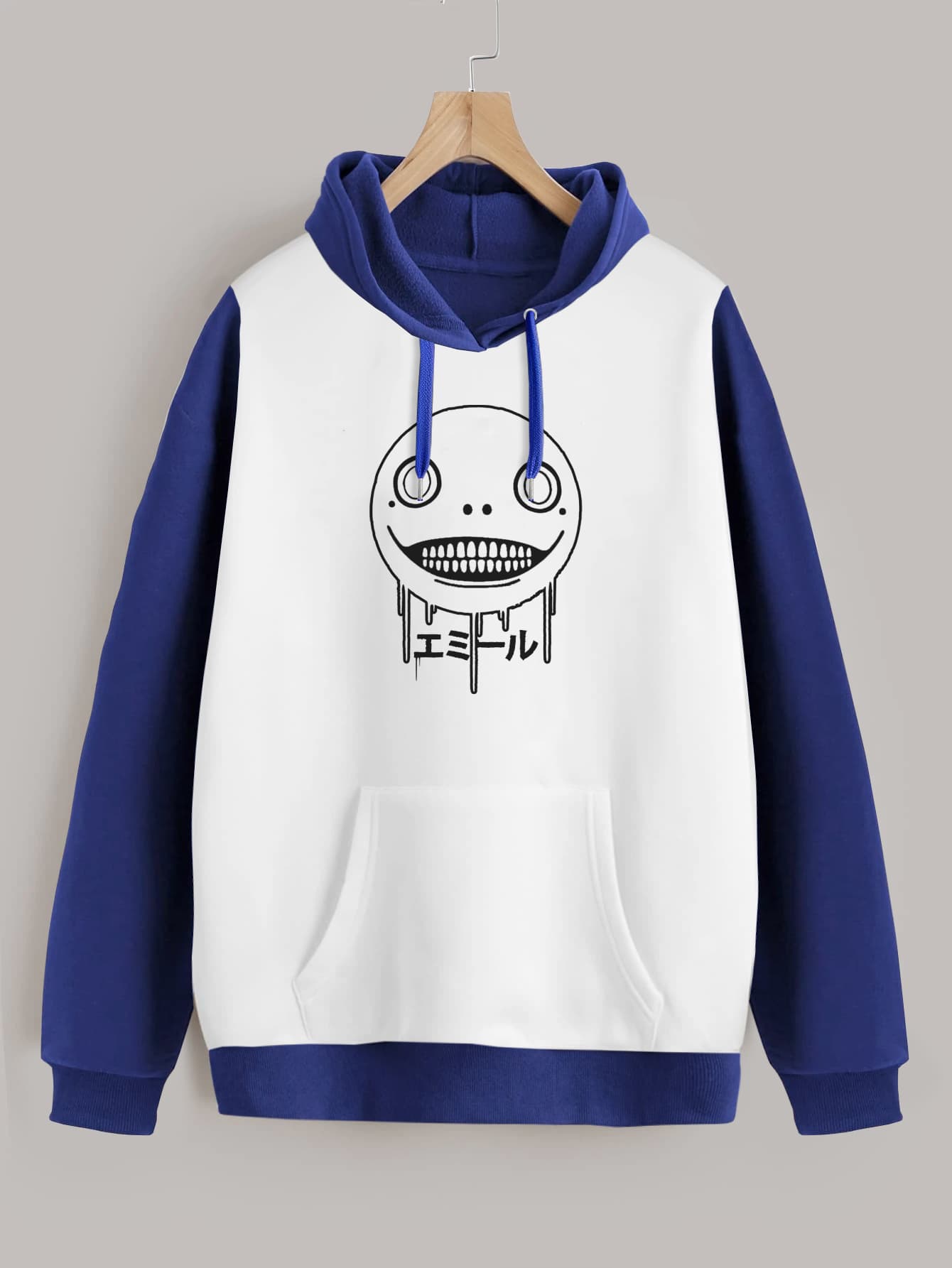 Buzo ancho hoodie Emil Nier Automata