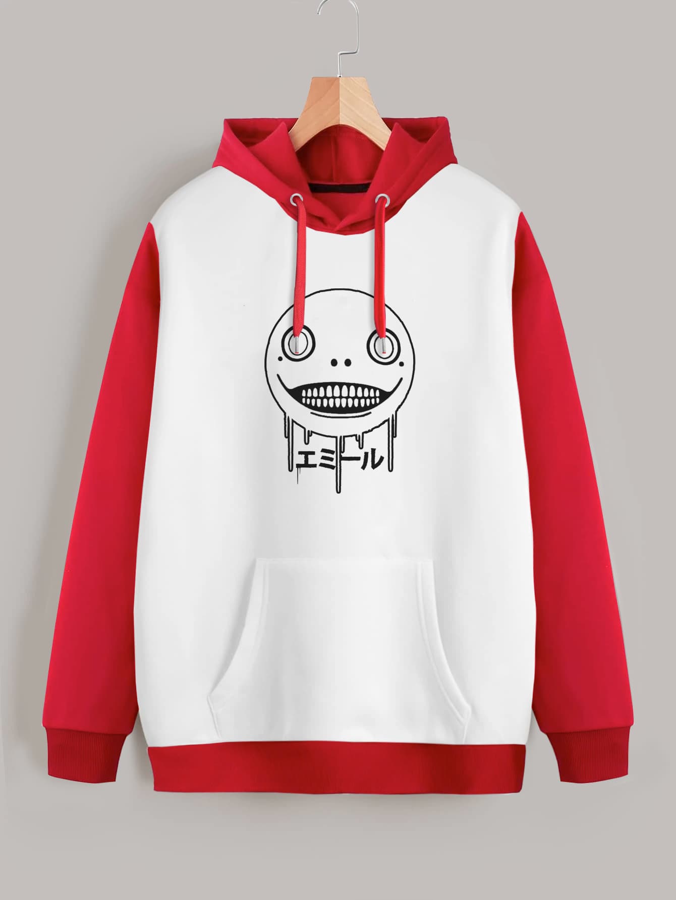 Buzo ancho hoodie Emil Nier Automata