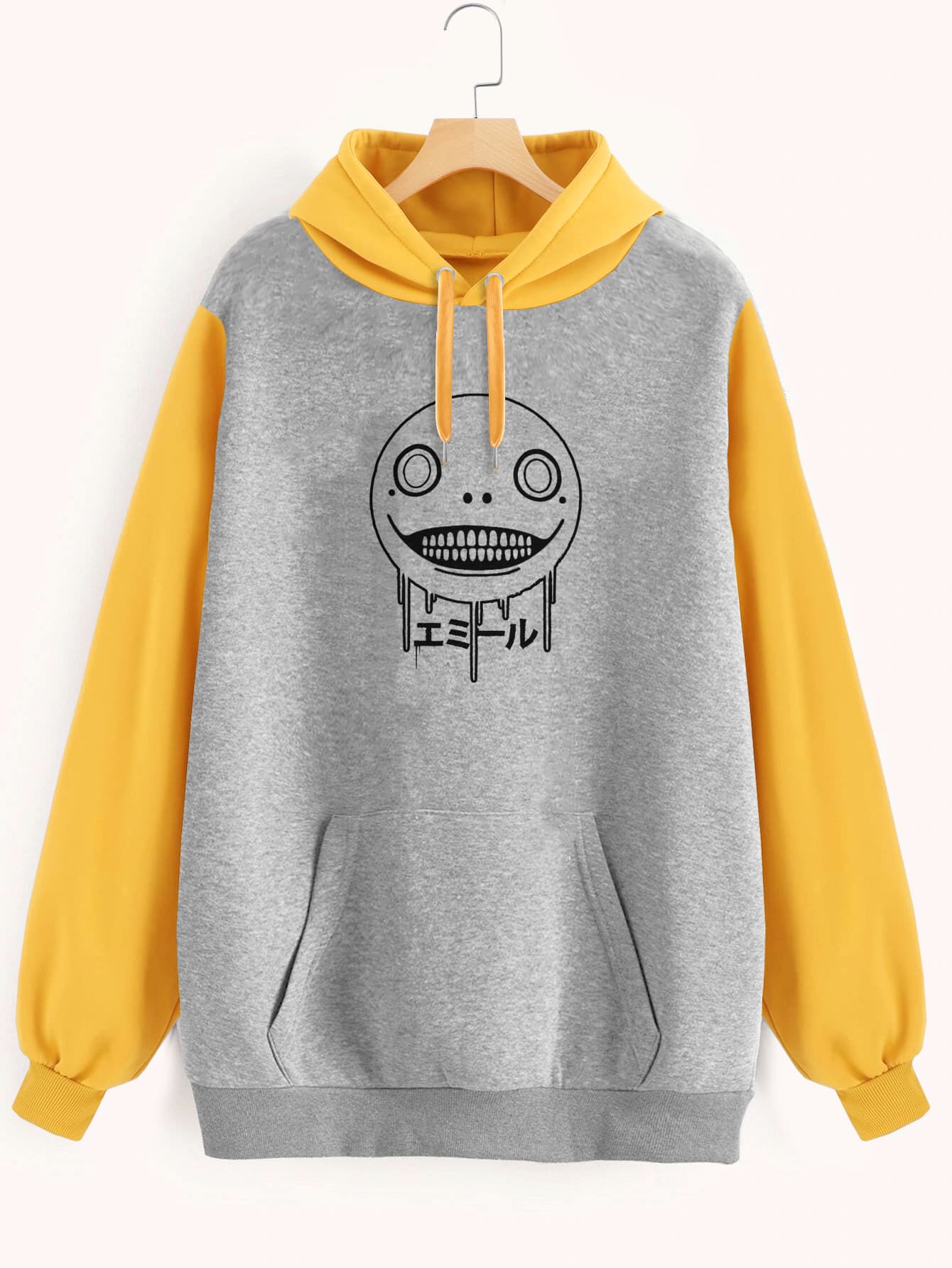 Buzo ancho hoodie Emil Nier Automata