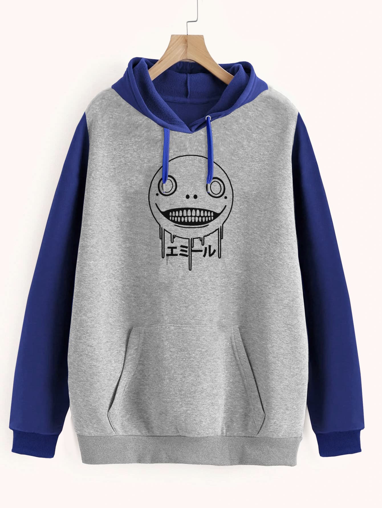 Buzo ancho hoodie Emil Nier Automata