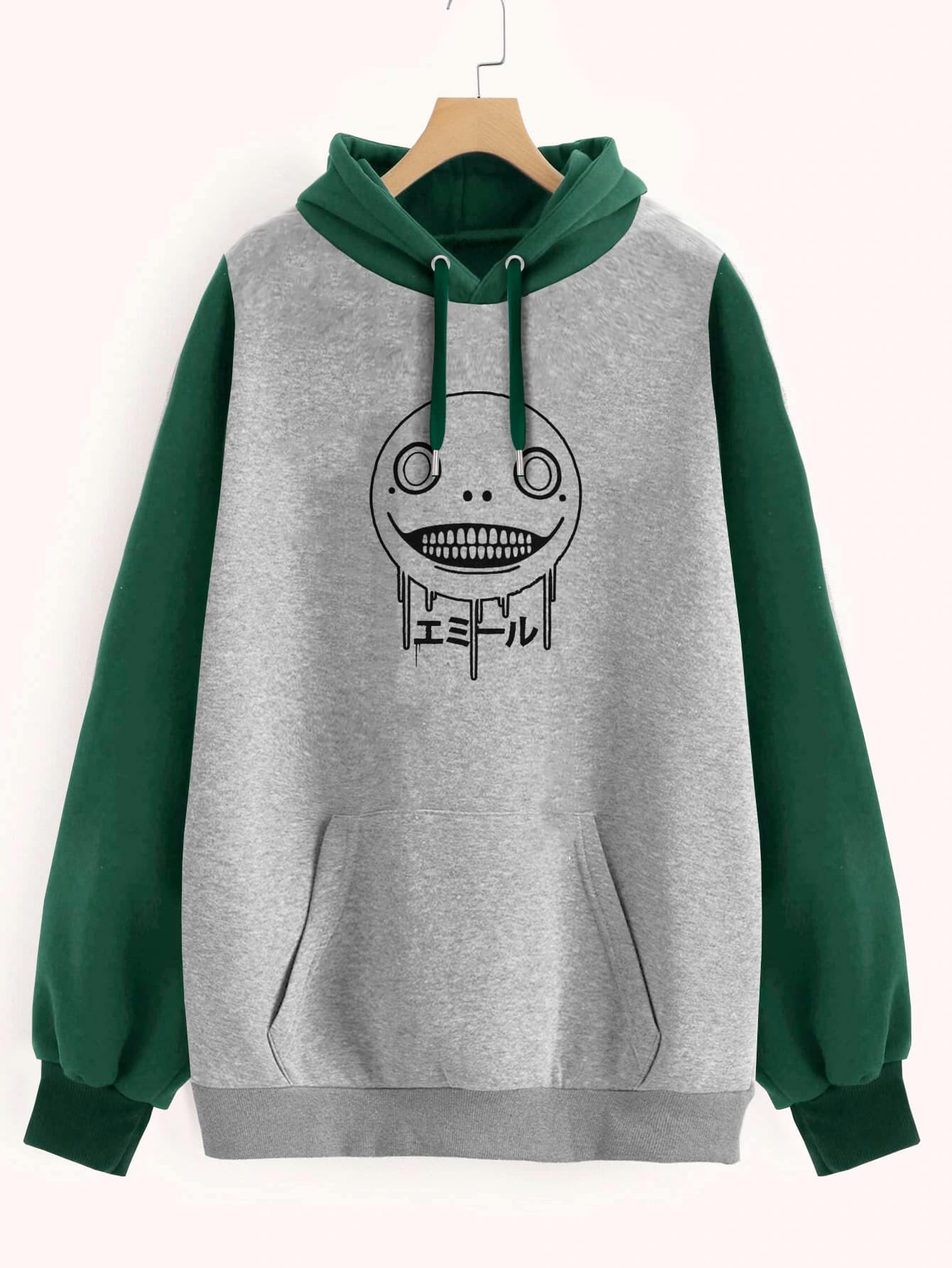Buzo ancho hoodie Emil Nier Automata