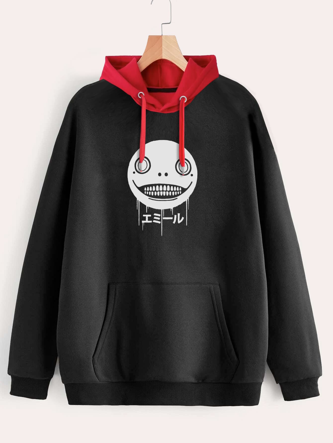 Buzo ancho hoodie Emil Nier Automata