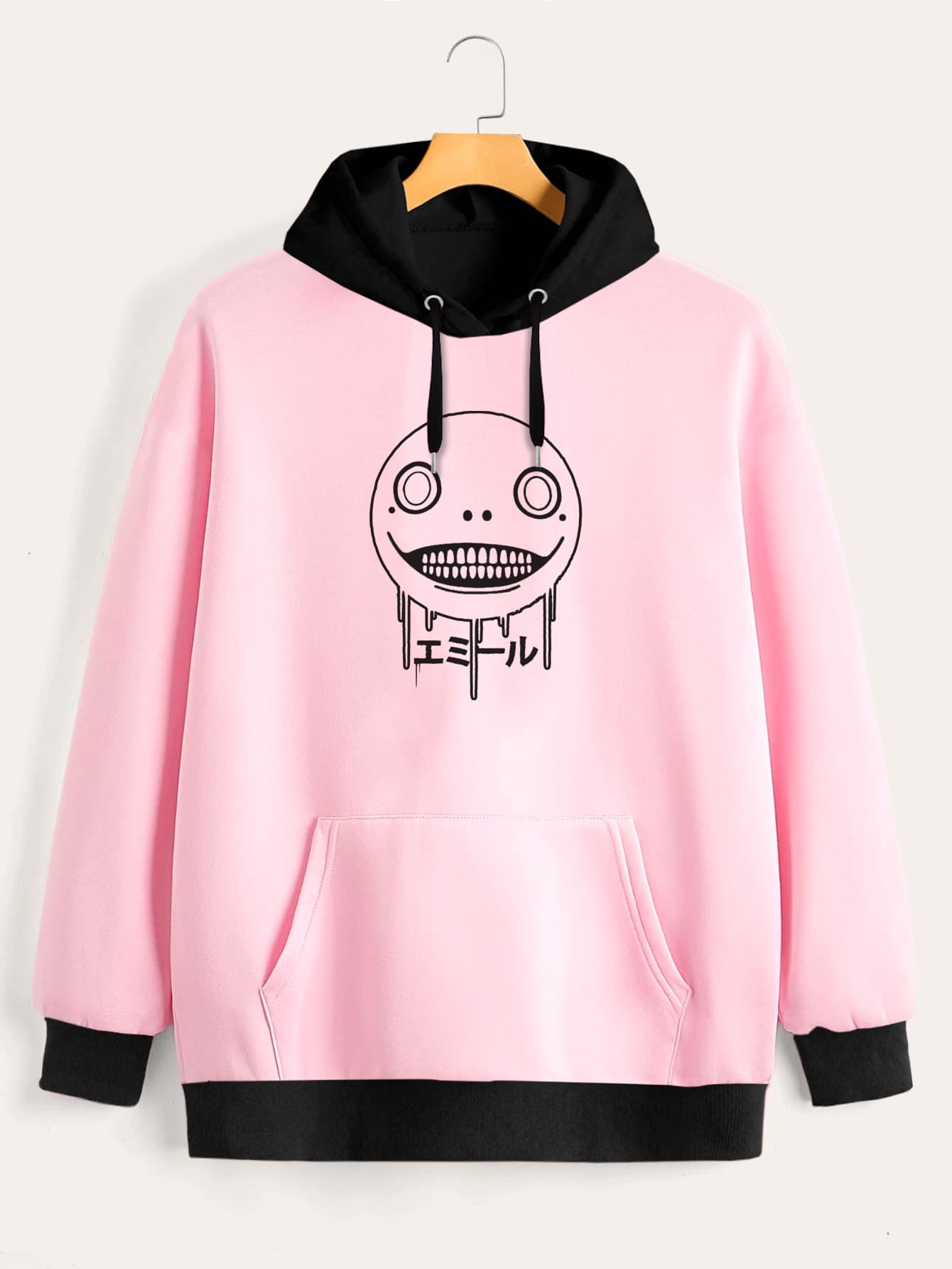 Buzo ancho hoodie Emil Nier Automata
