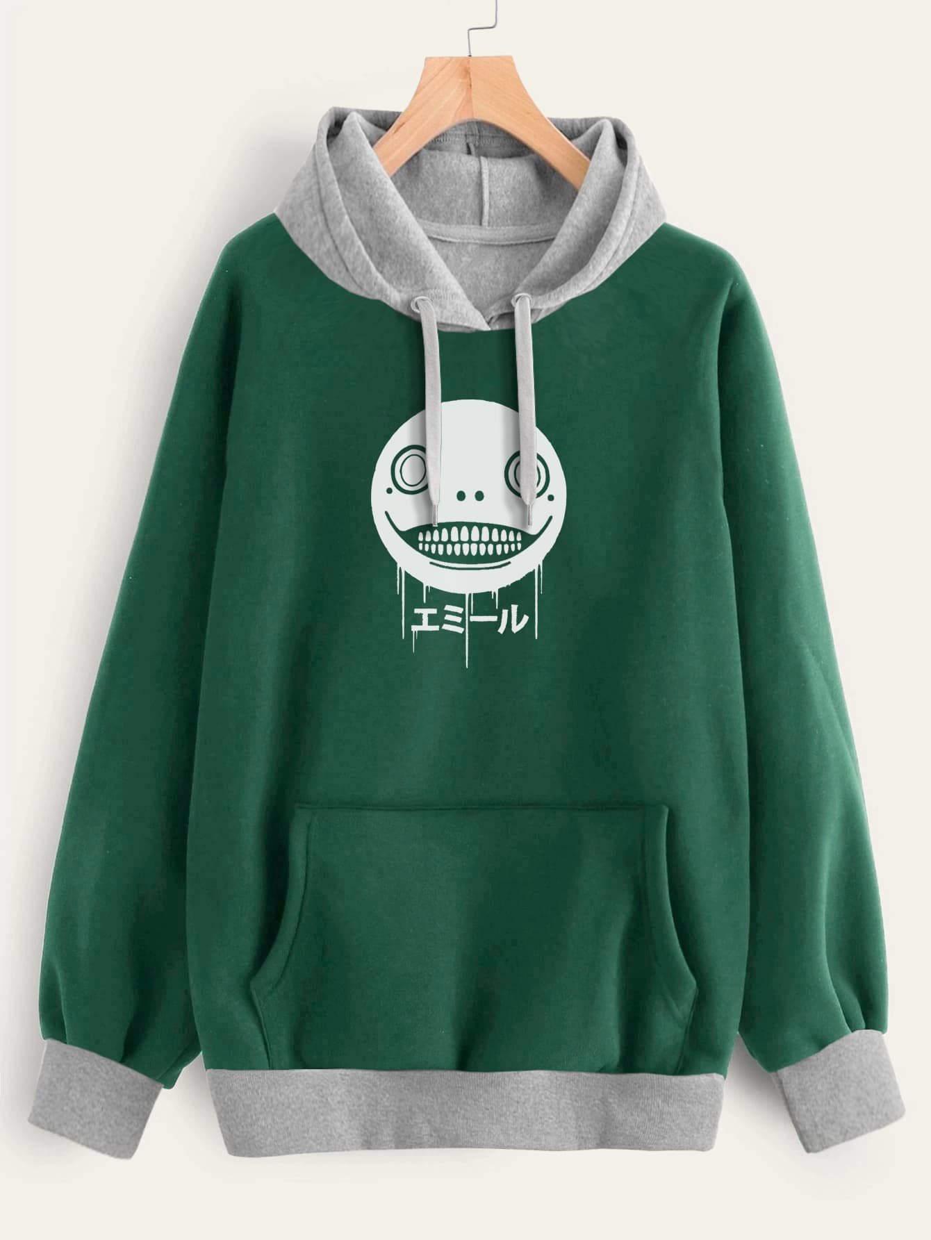 Buzo ancho hoodie Emil Nier Automata