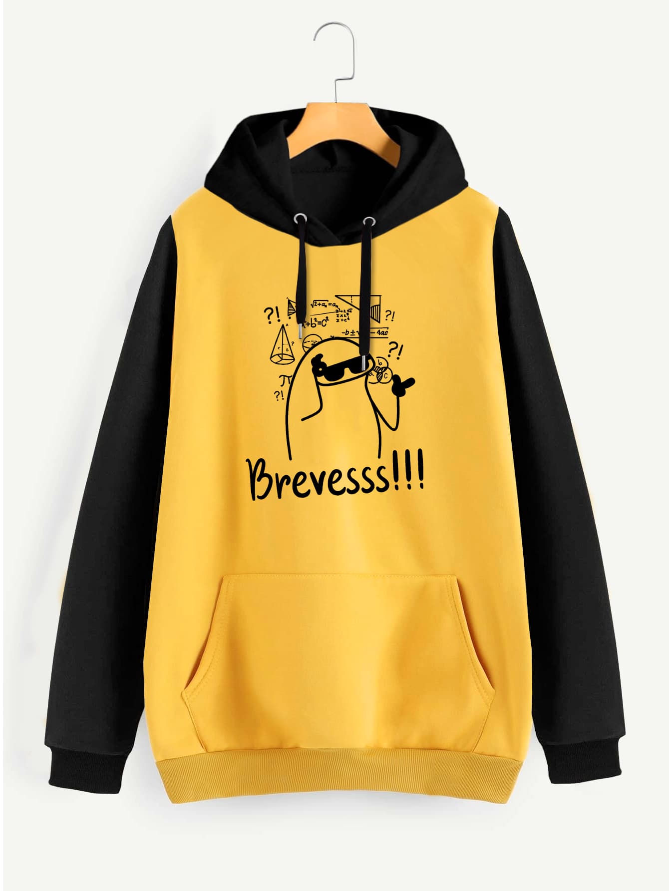 Buzo ancho hoodie Brevesss