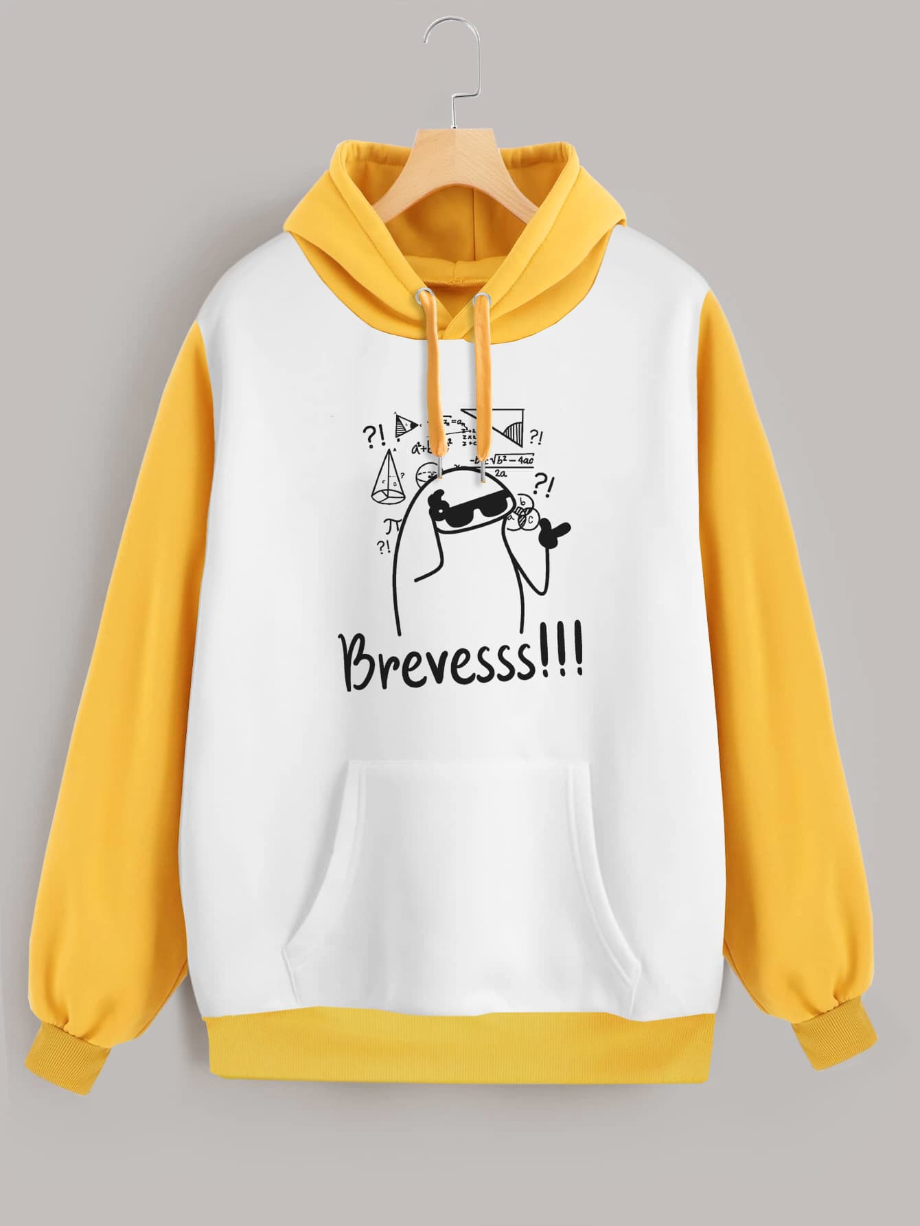 Buzo ancho hoodie Brevesss