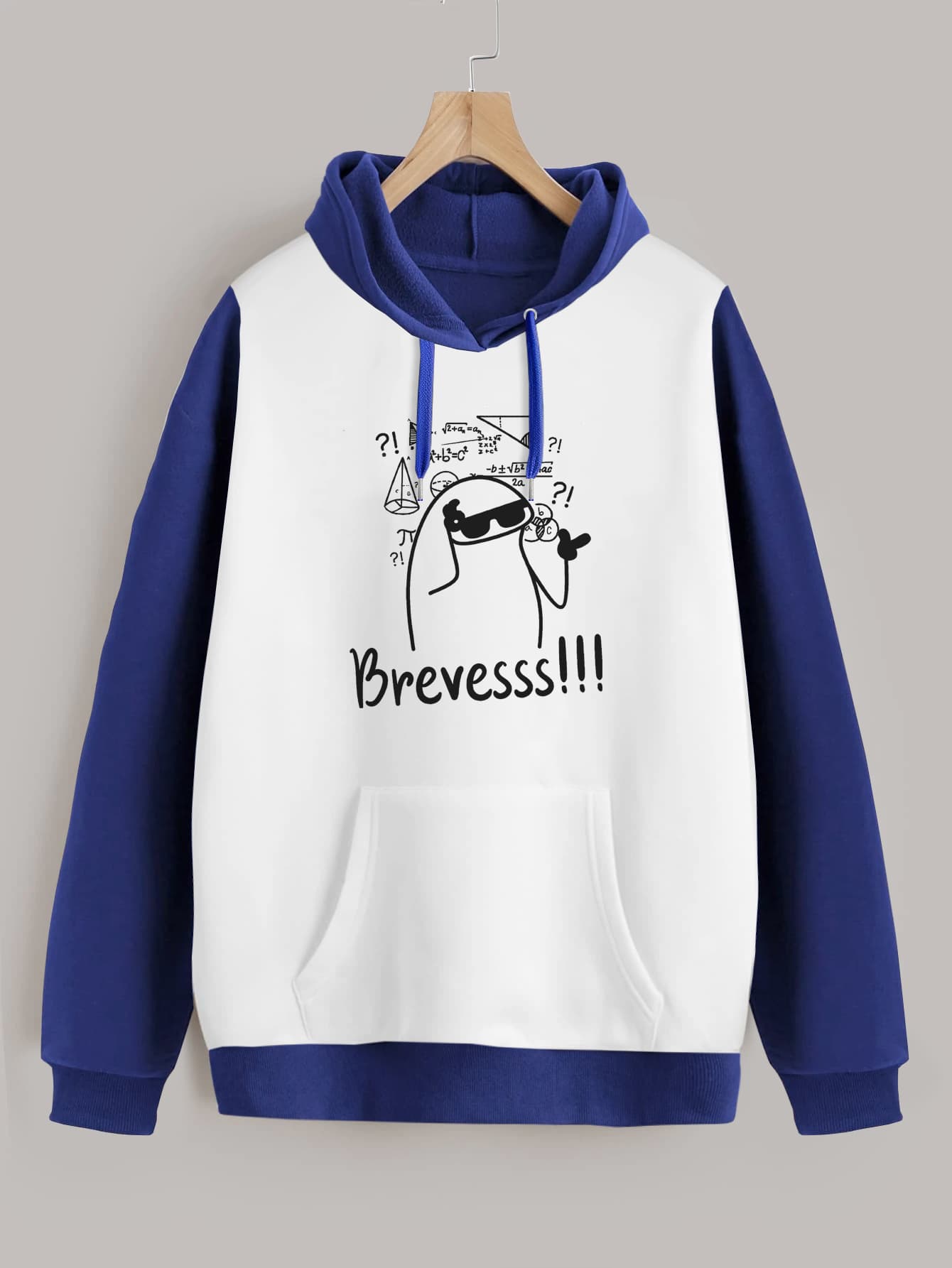 Buzo ancho hoodie Brevesss