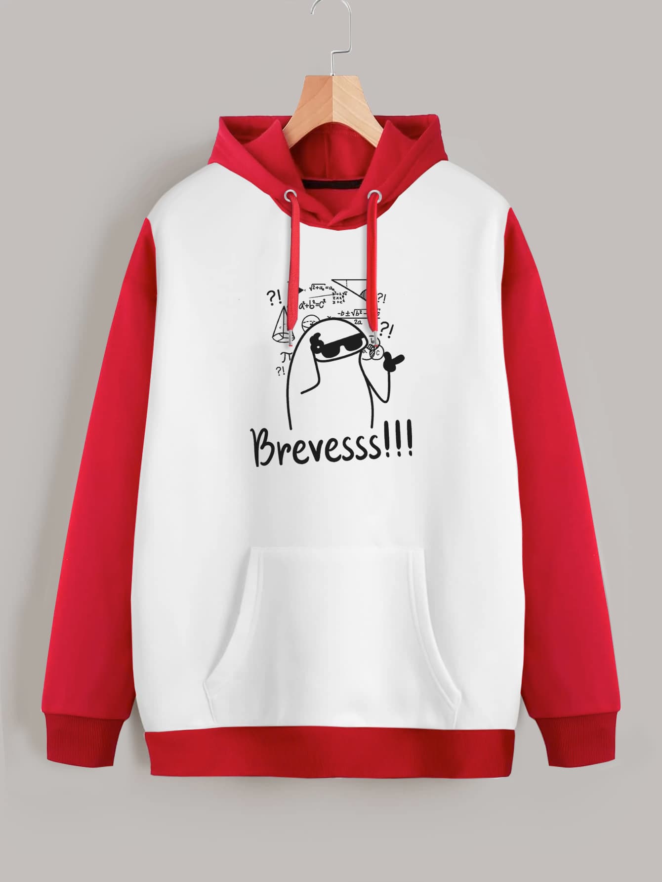 Buzo ancho hoodie Brevesss